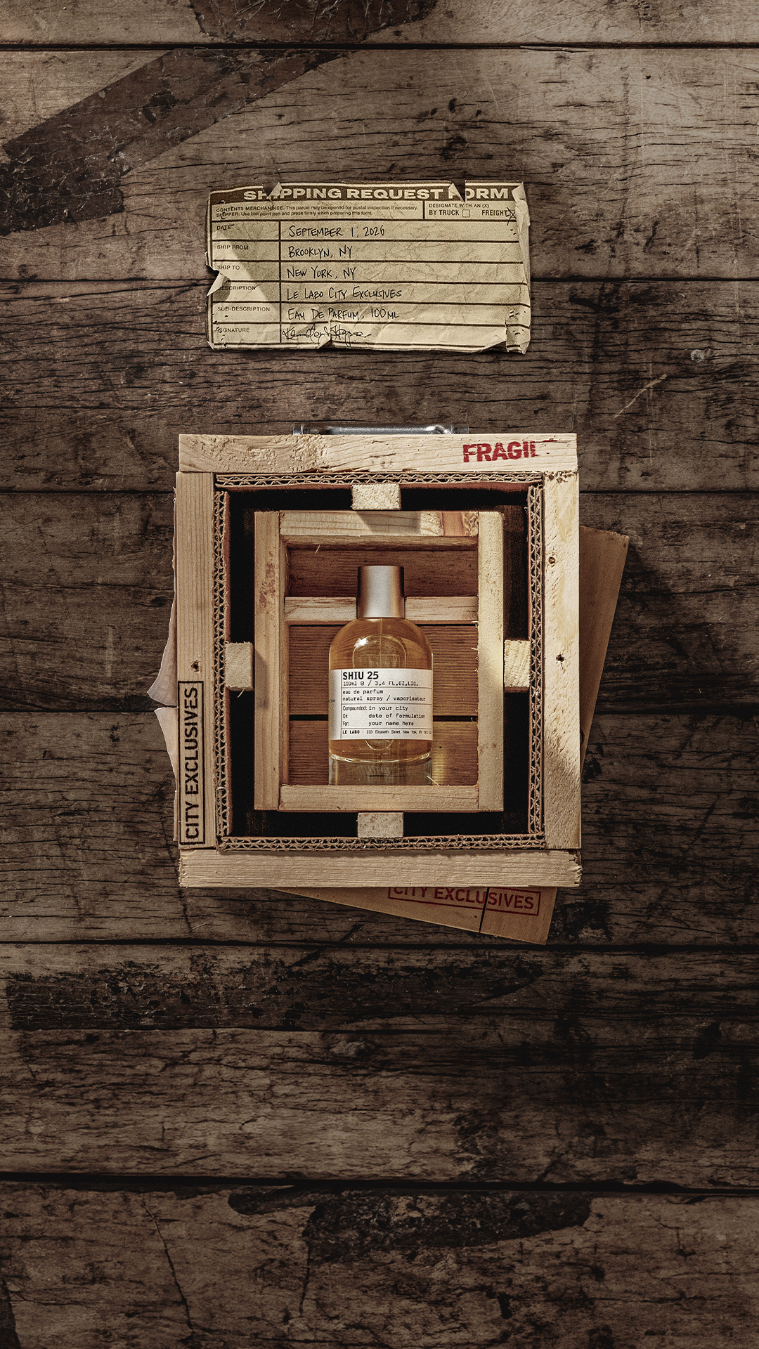 Le Labo Fragrances Facebook ad