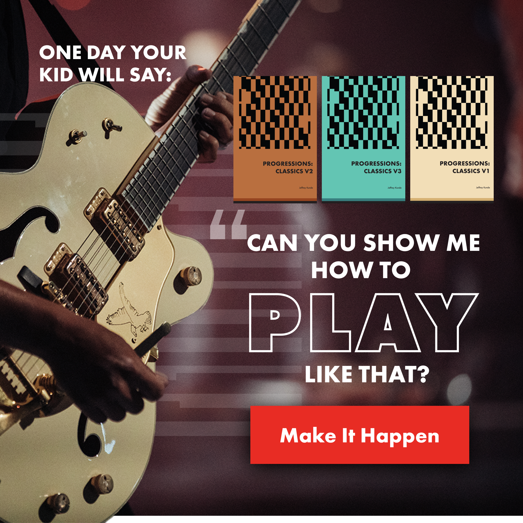 The Guitar Institute Facebook ad