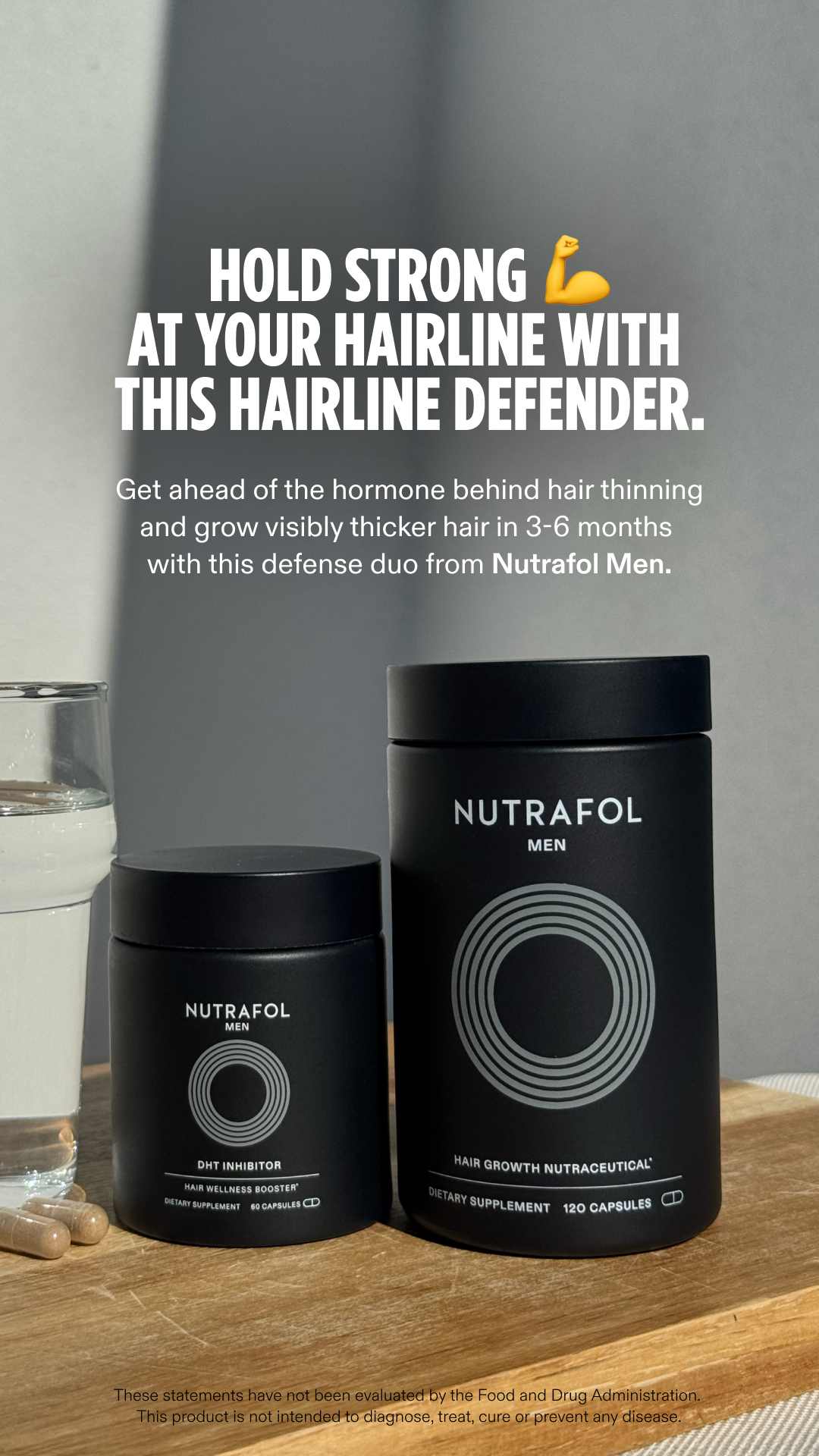 Nutrafol Men Facebook ad
