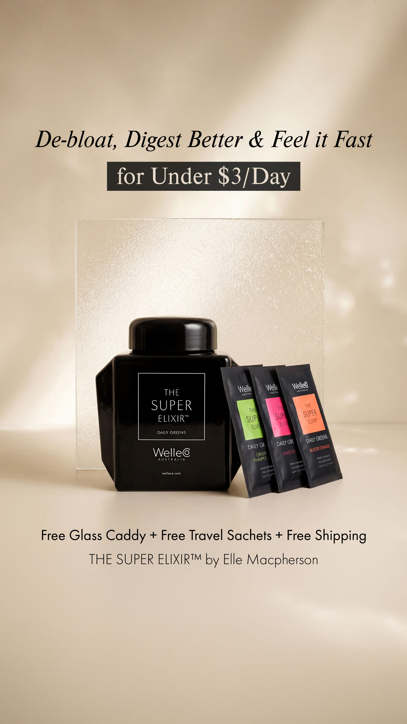 WelleCo Facebook ad