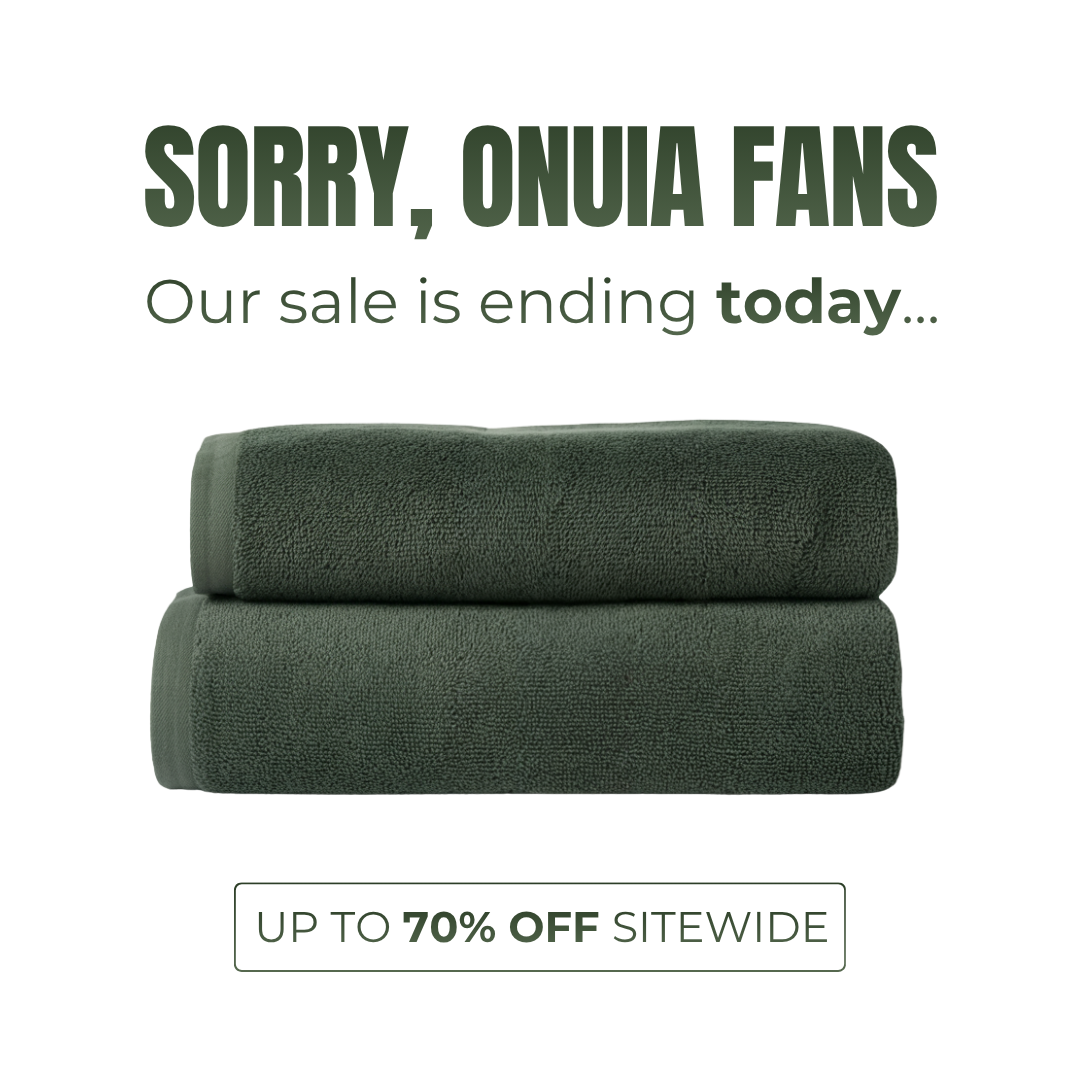 Onuia Facebook ad: Hotel quality at home.