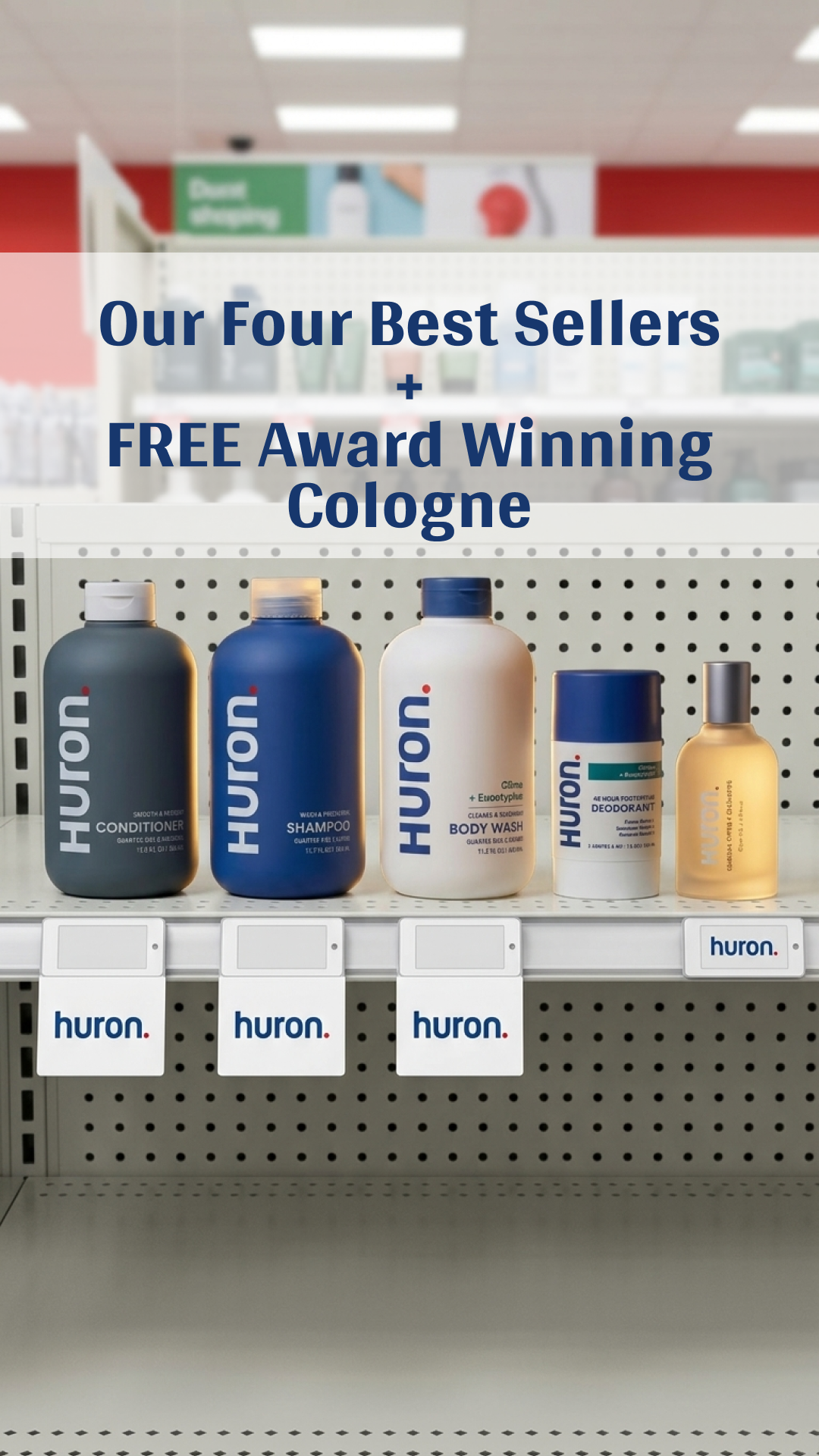 usehuron Facebook ad: Smell So Good She Won't Forget You