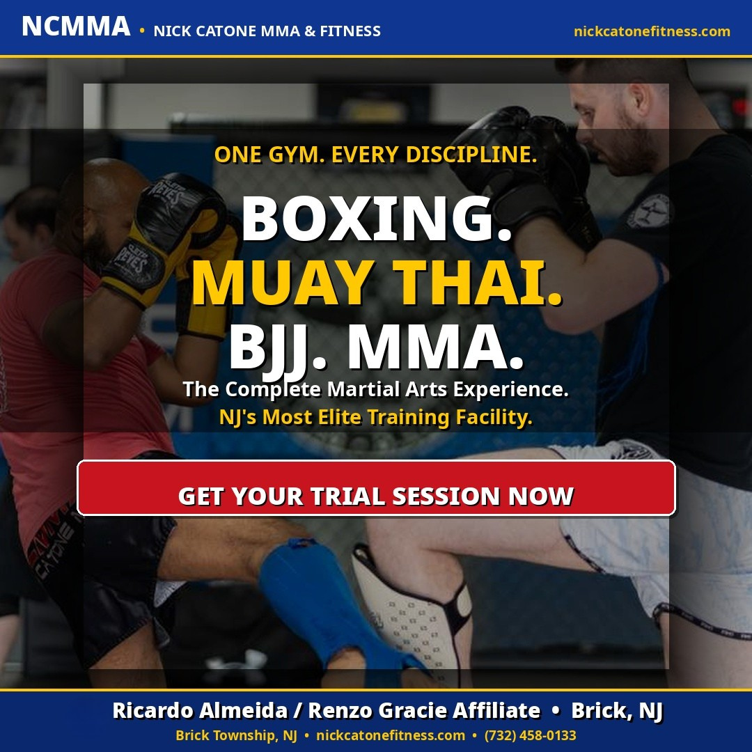 Nick Catone MMA & Fitness Facebook ad