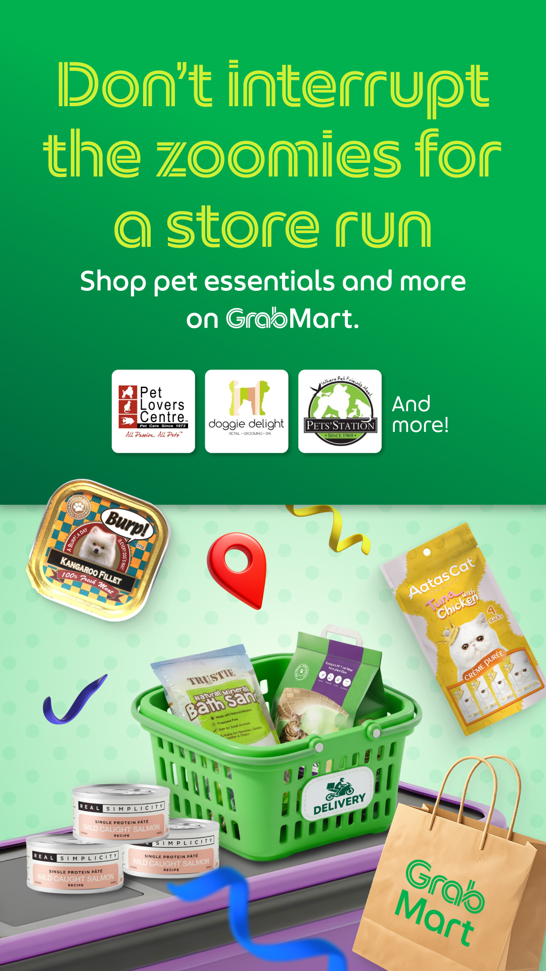 Grab Facebook ad: More play, less errands