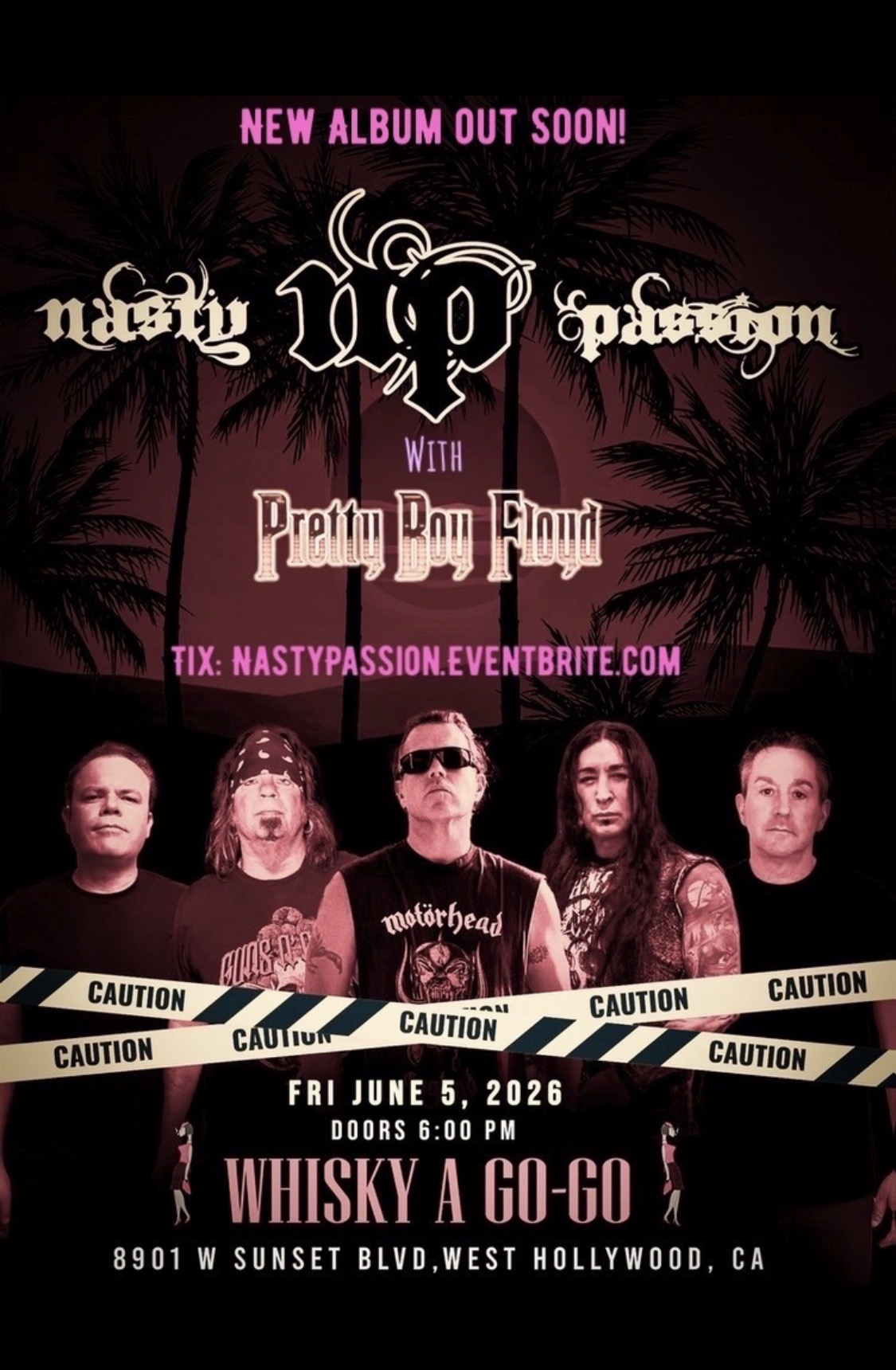 Nasty Passion Official Classic Band Facebook ad: Wanted to thank everyone on the page for…