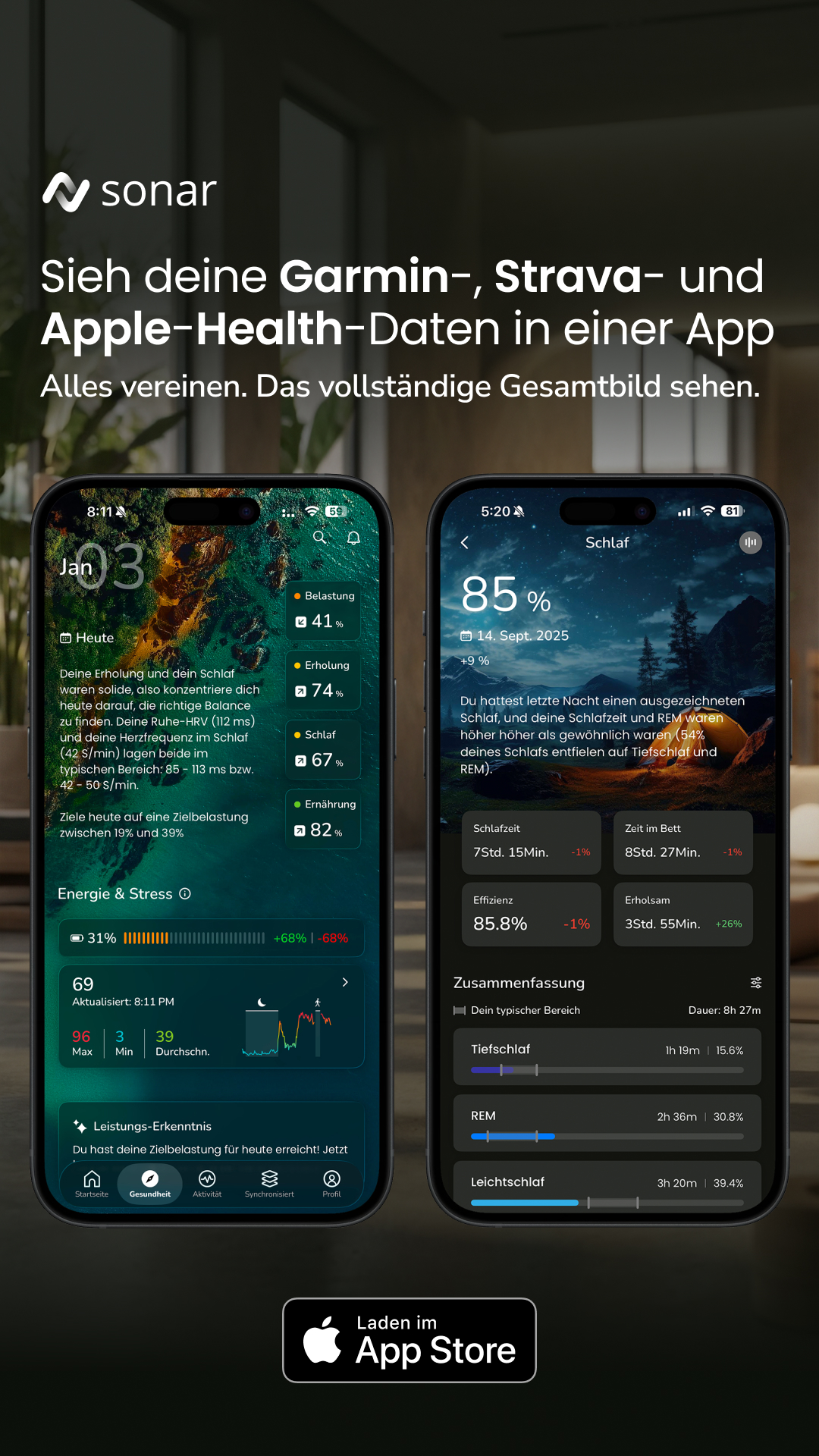 Sonar Health Facebook ad