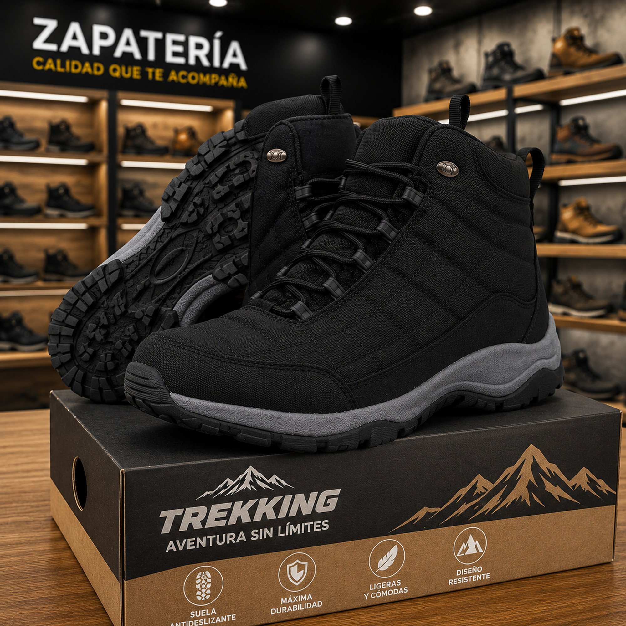 Bernie Osorio Facebook ad: Botines Impermeables Hombre Outdoor