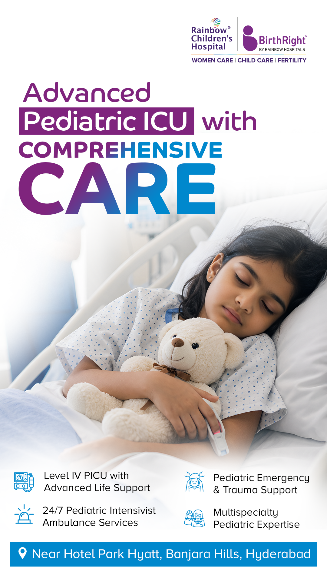 Rainbow Hospitals Facebook ad