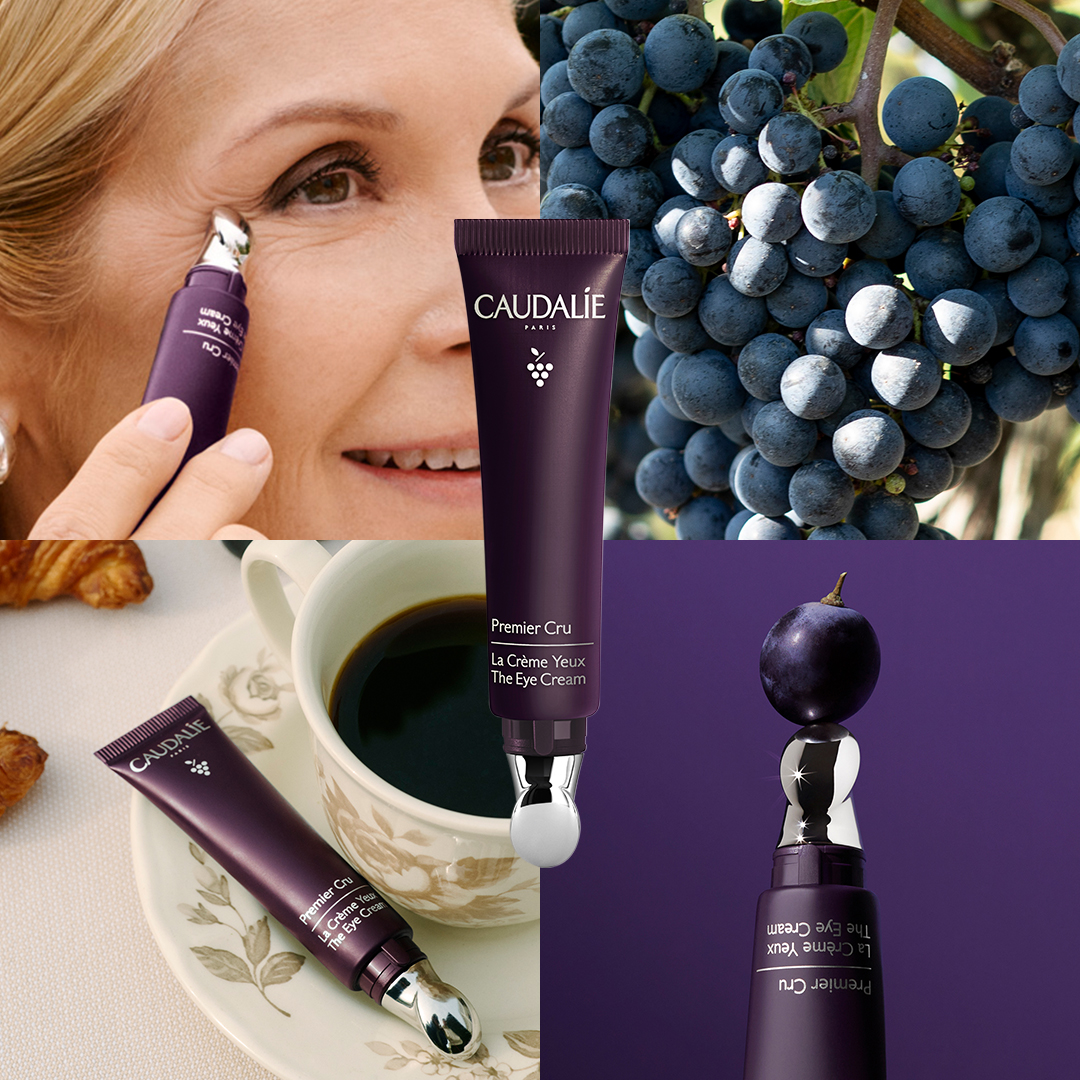 Caudalie Facebook ad: Corrige todos los marcadores visibles de la edad…