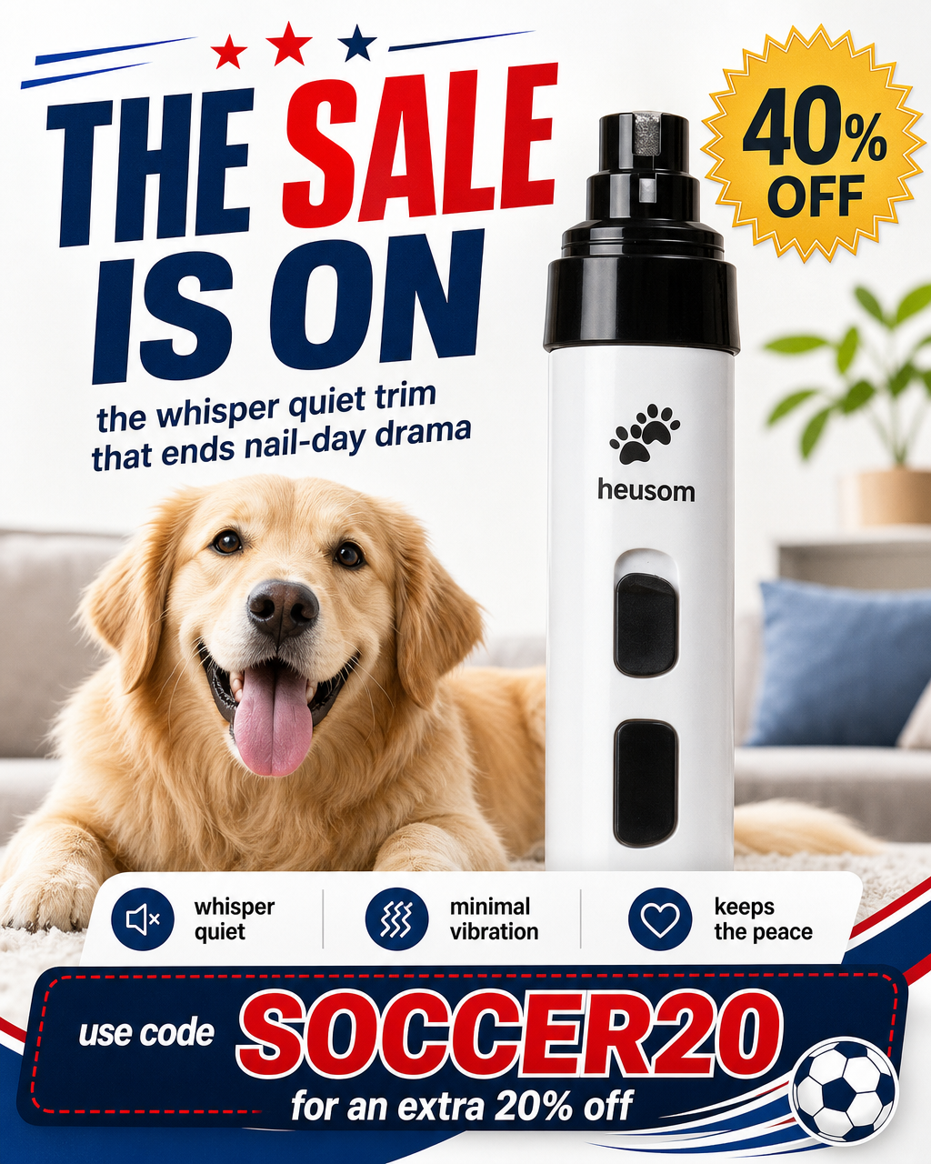 Daily Pet Discounts Facebook ad
