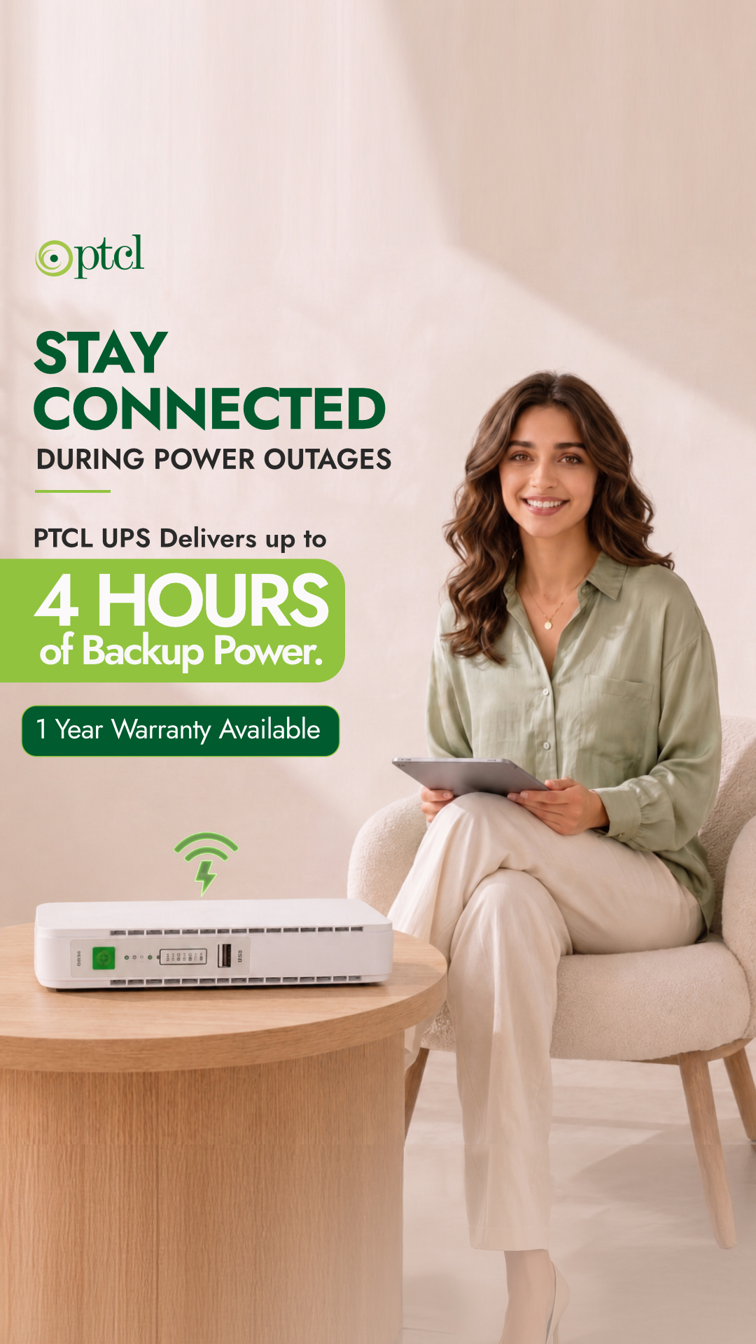 PTCL Facebook ad: Pakistan's No. 1 Telecommunication Company - PTCL