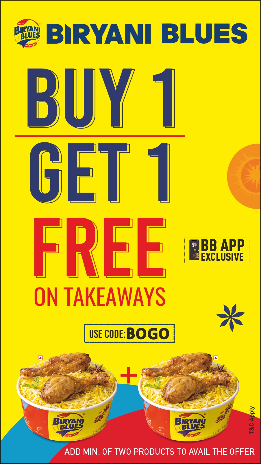 Biryani Blues Facebook ad from Mar 4, 2026