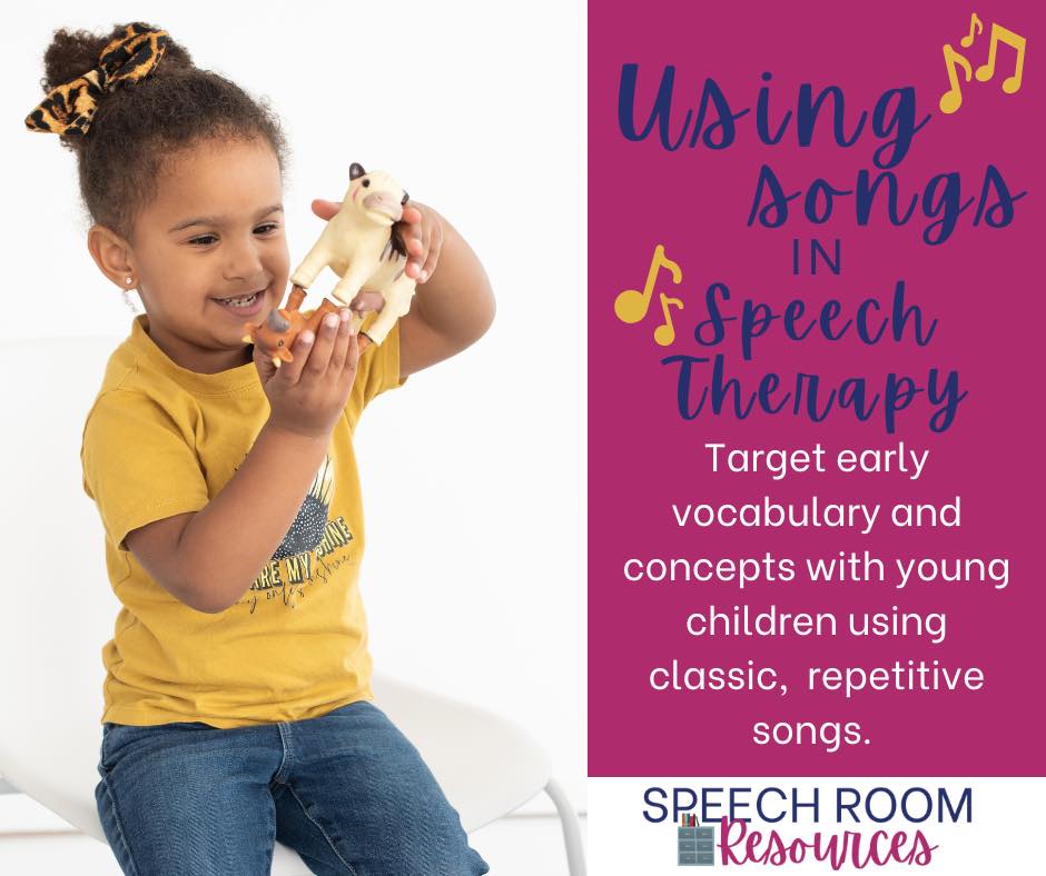 Speech Room Resources Facebook ad: We always start our early childhood speech therapy…