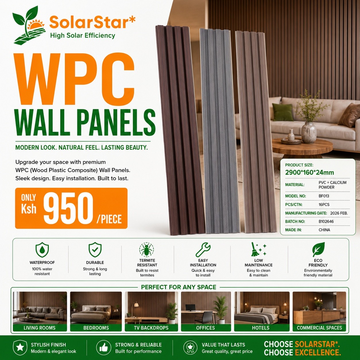Solar Star Facebook ad: GLAM YOUR HOME