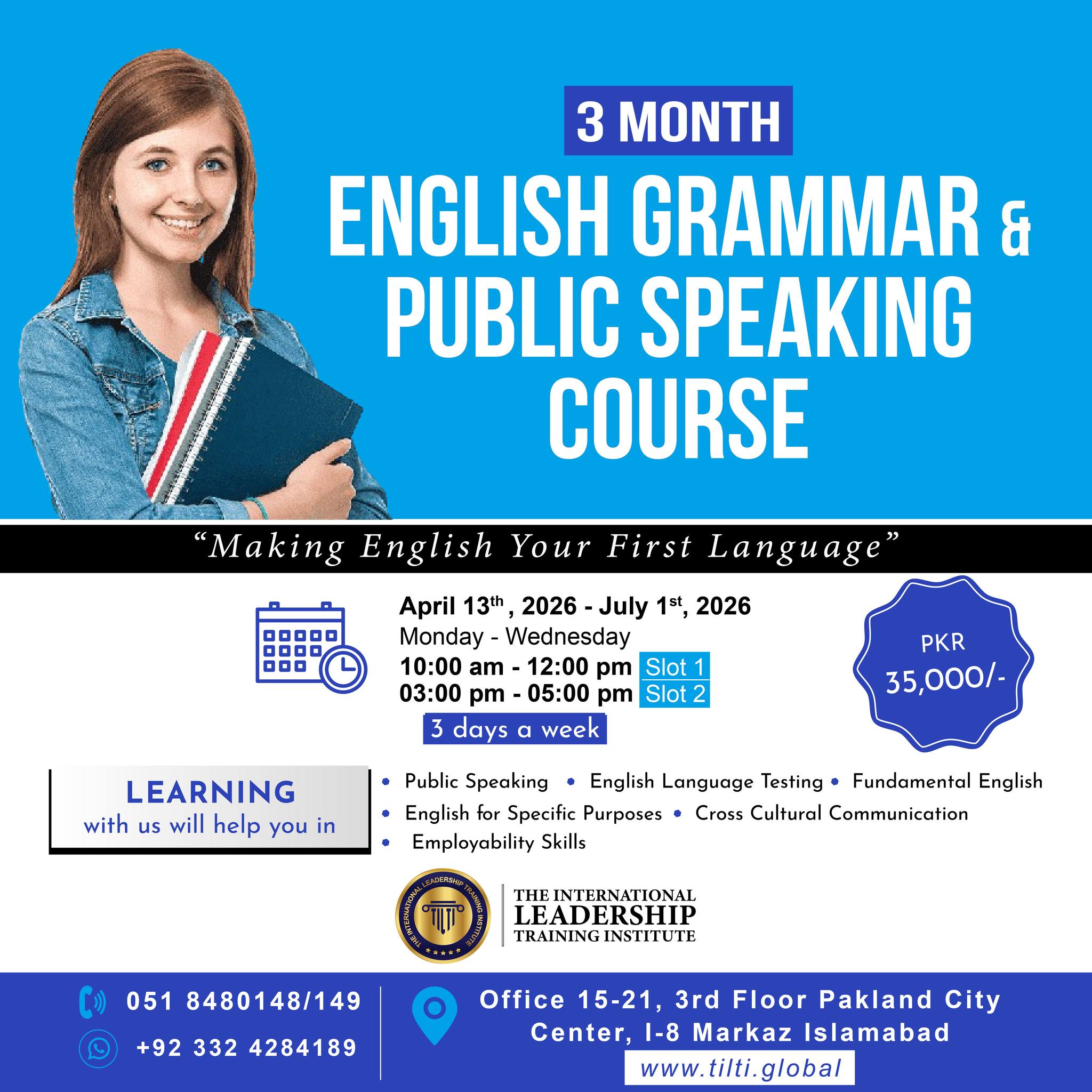 TILTI - The International Leadership Training Institute Facebook ad: 𝐔𝐧𝐥𝐨𝐜𝐤 𝐲𝐨𝐮𝐫 𝐜𝐨𝐧𝐟𝐢𝐝𝐞𝐧𝐜𝐞 𝐚𝐧𝐝…