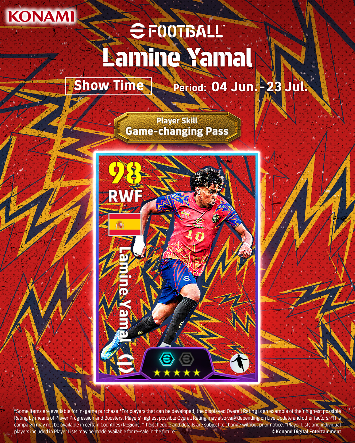 Konami App Facebook ad