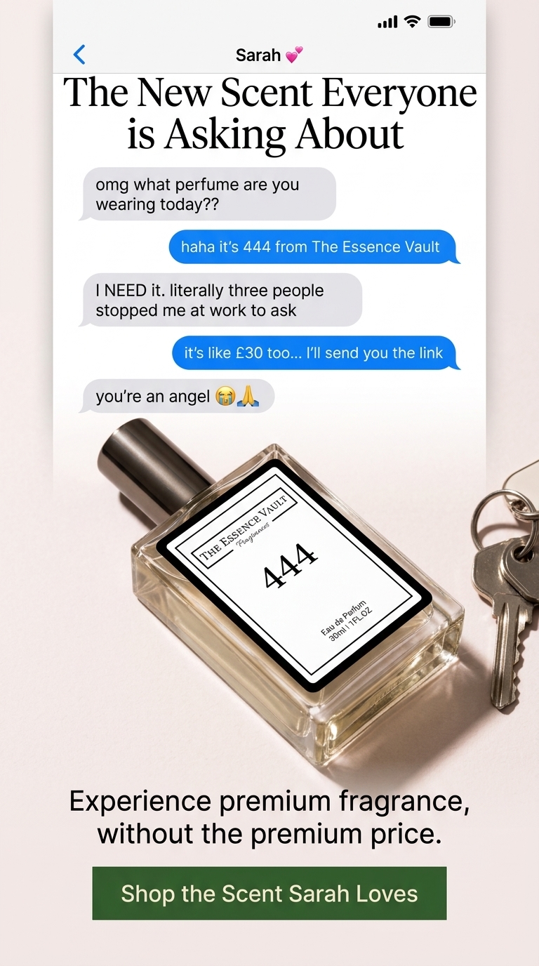 The Essence Vault Facebook ad