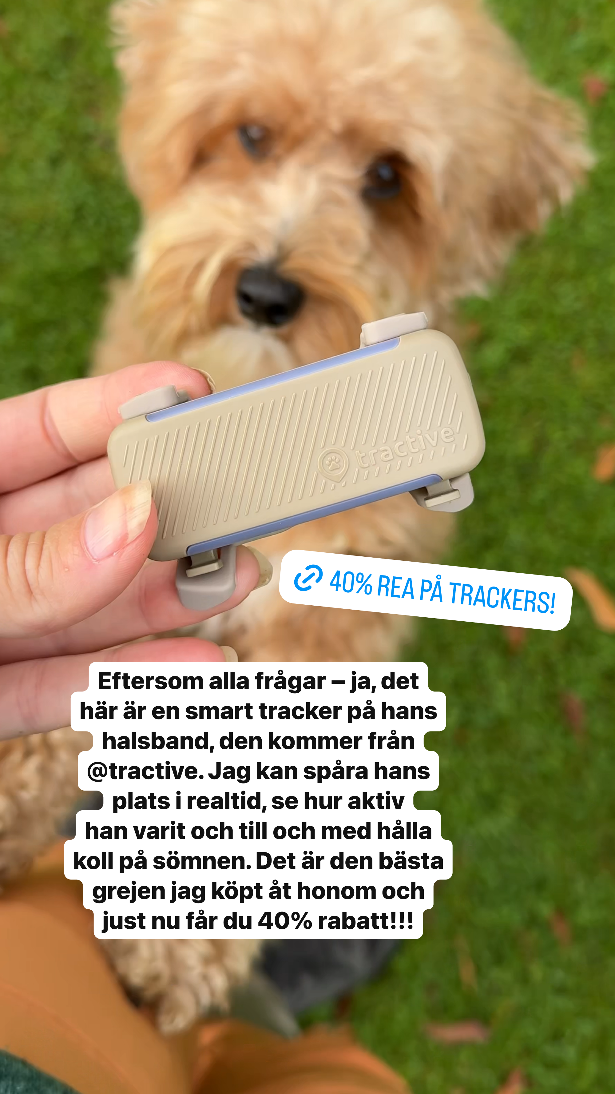 Tractive Facebook ad