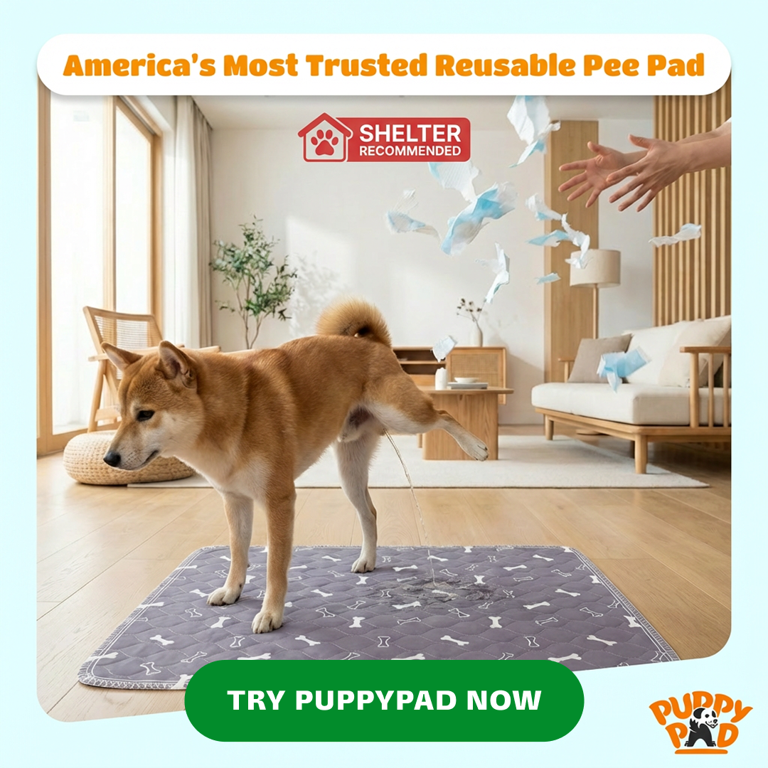 PuppyPad Facebook ad