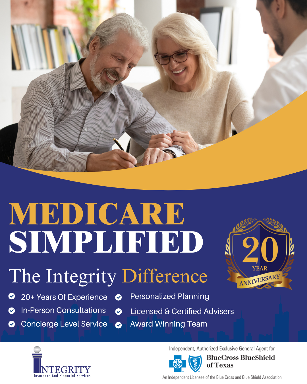 Integrity Insurance & Financial Services Facebook ad: Medicare Simplified