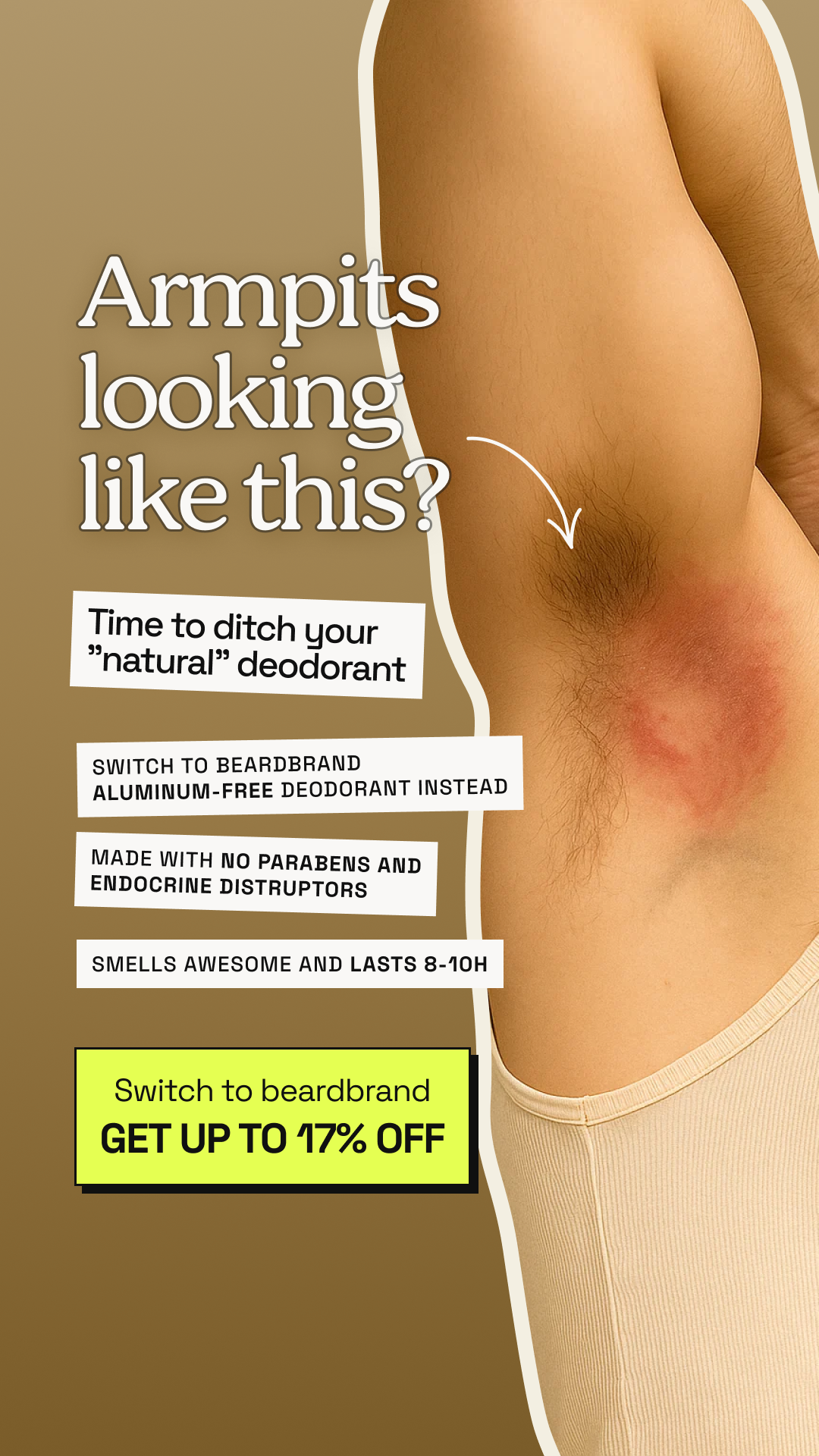 Beardbrand Facebook ad