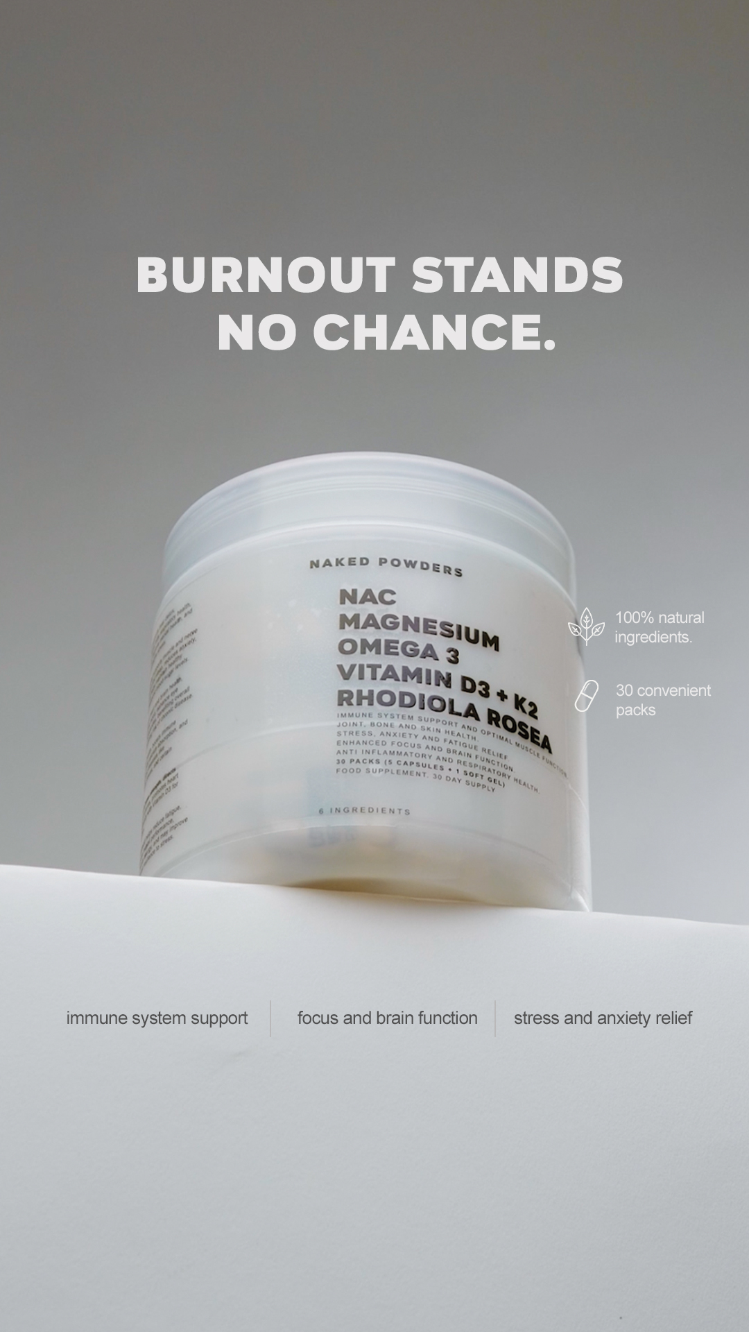 Sci-Core Facebook ad