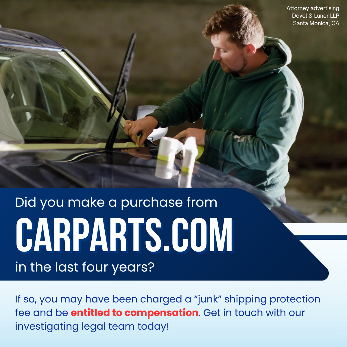 Consumer Legal Protection  Facebook ad