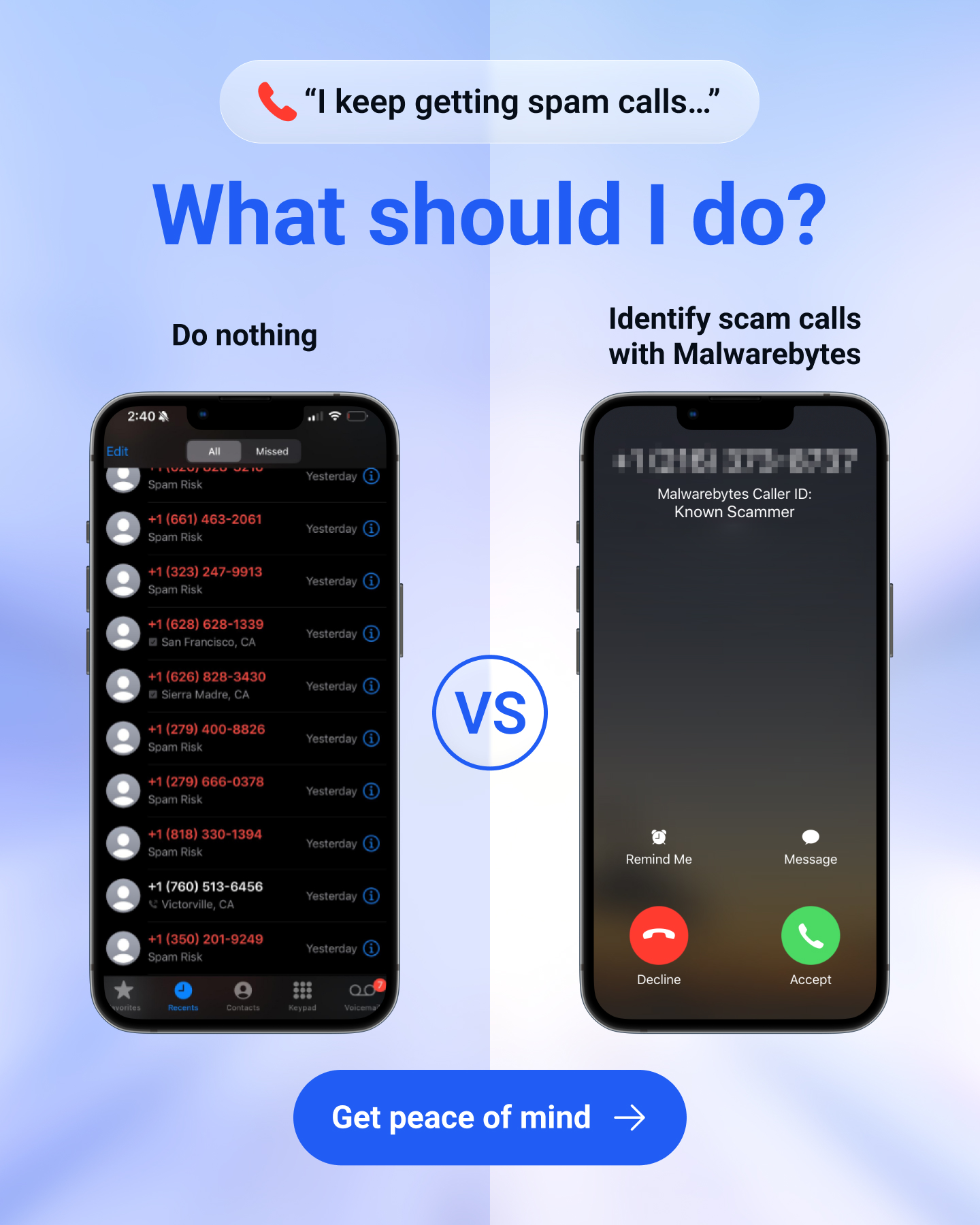 Malwarebytes Facebook ad