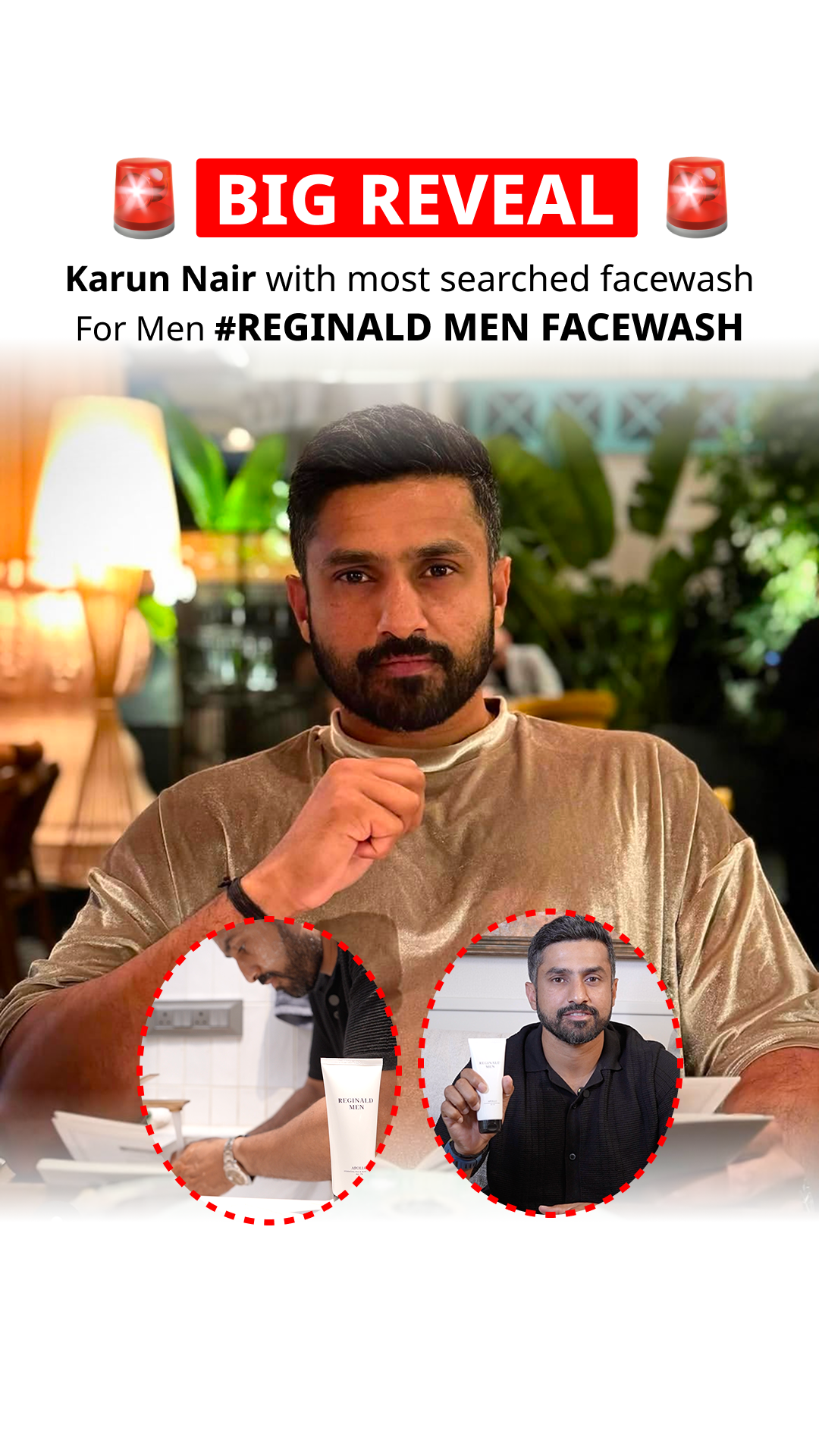 Reginald Men Facebook ad