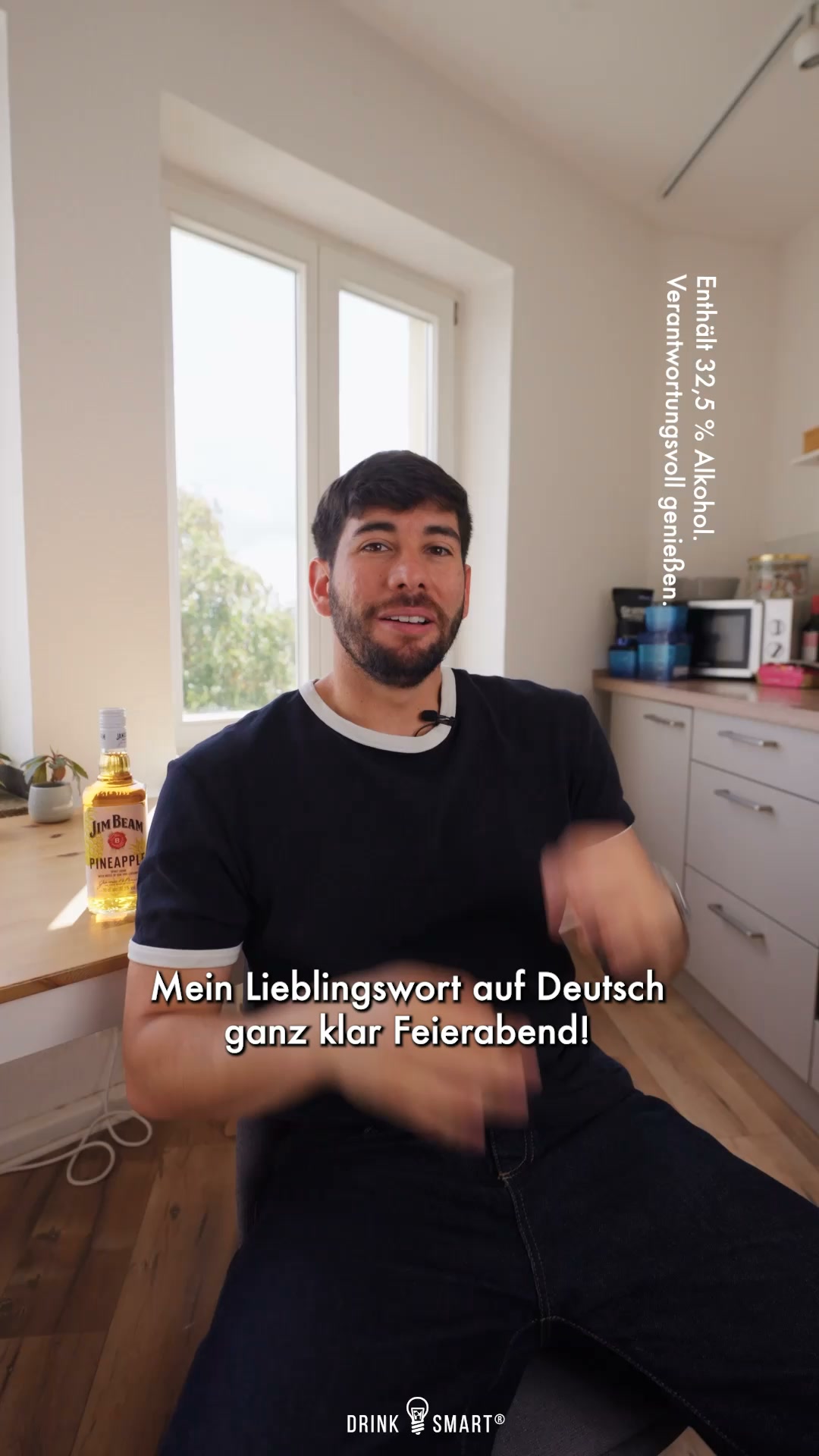 Jim Beam Facebook ad: Feierabend? Eher Fiesta am Abend.
