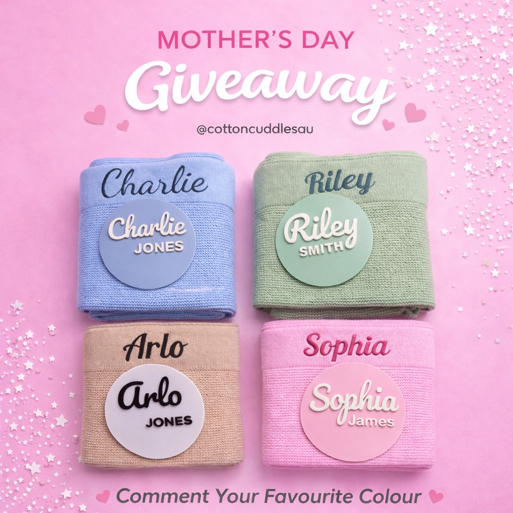 Cotton Cuddles Facebook ad: To celebrate Mother’s Day, we’re giving one lucky…