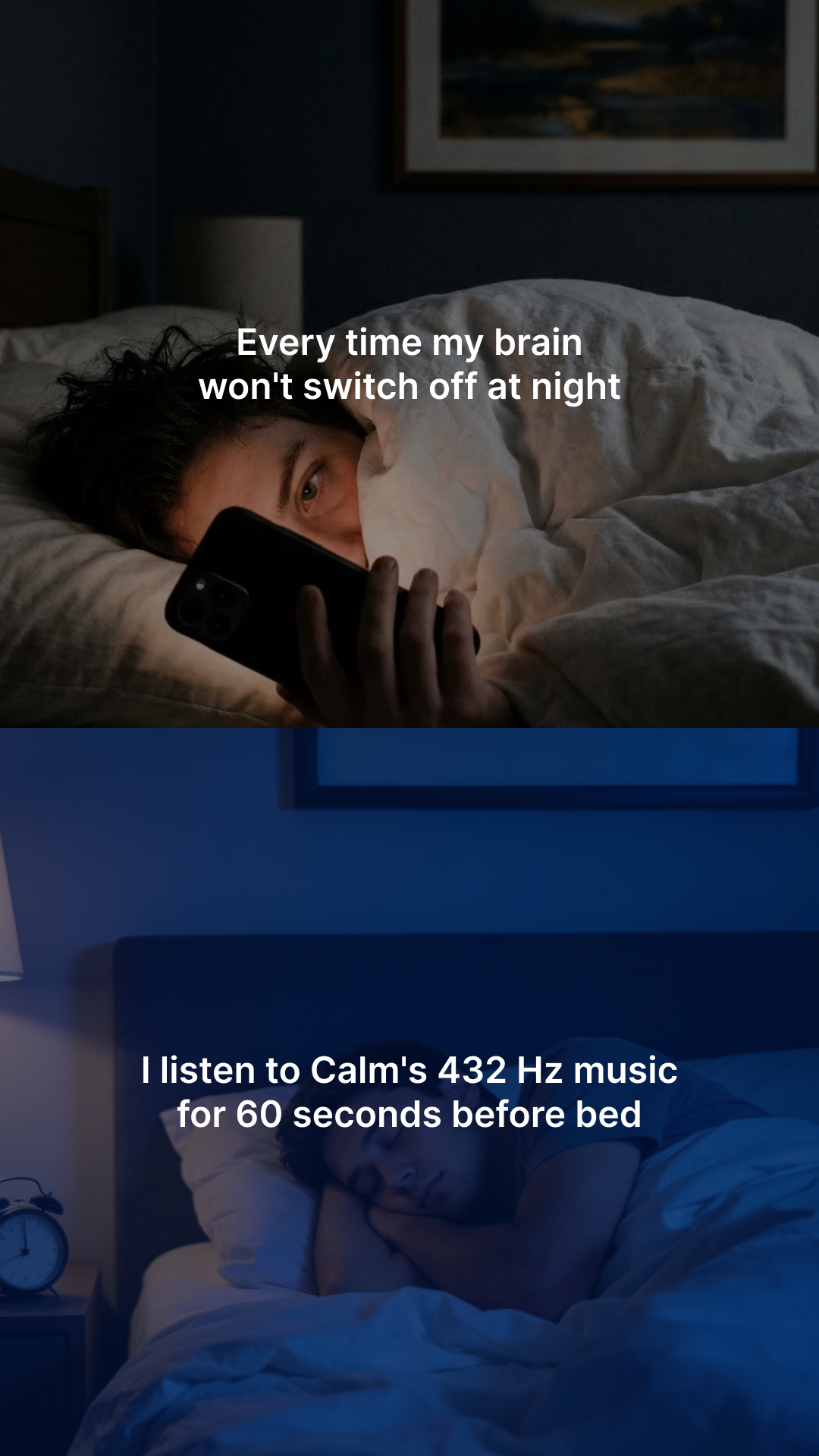 Calm Facebook ad