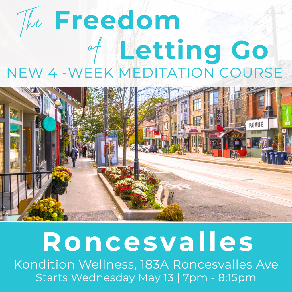 Kadampa Meditation Centre Canada Facebook ad: The Freedom of Letting Go