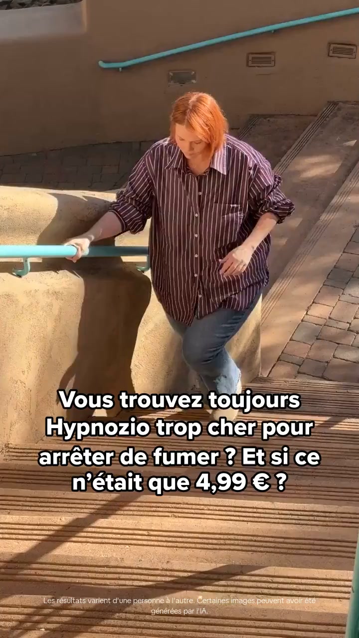 Hypnozio: power of hypnotherapy Facebook ad: Arrêter de fumer d'une manière qui semble vraiment facile
