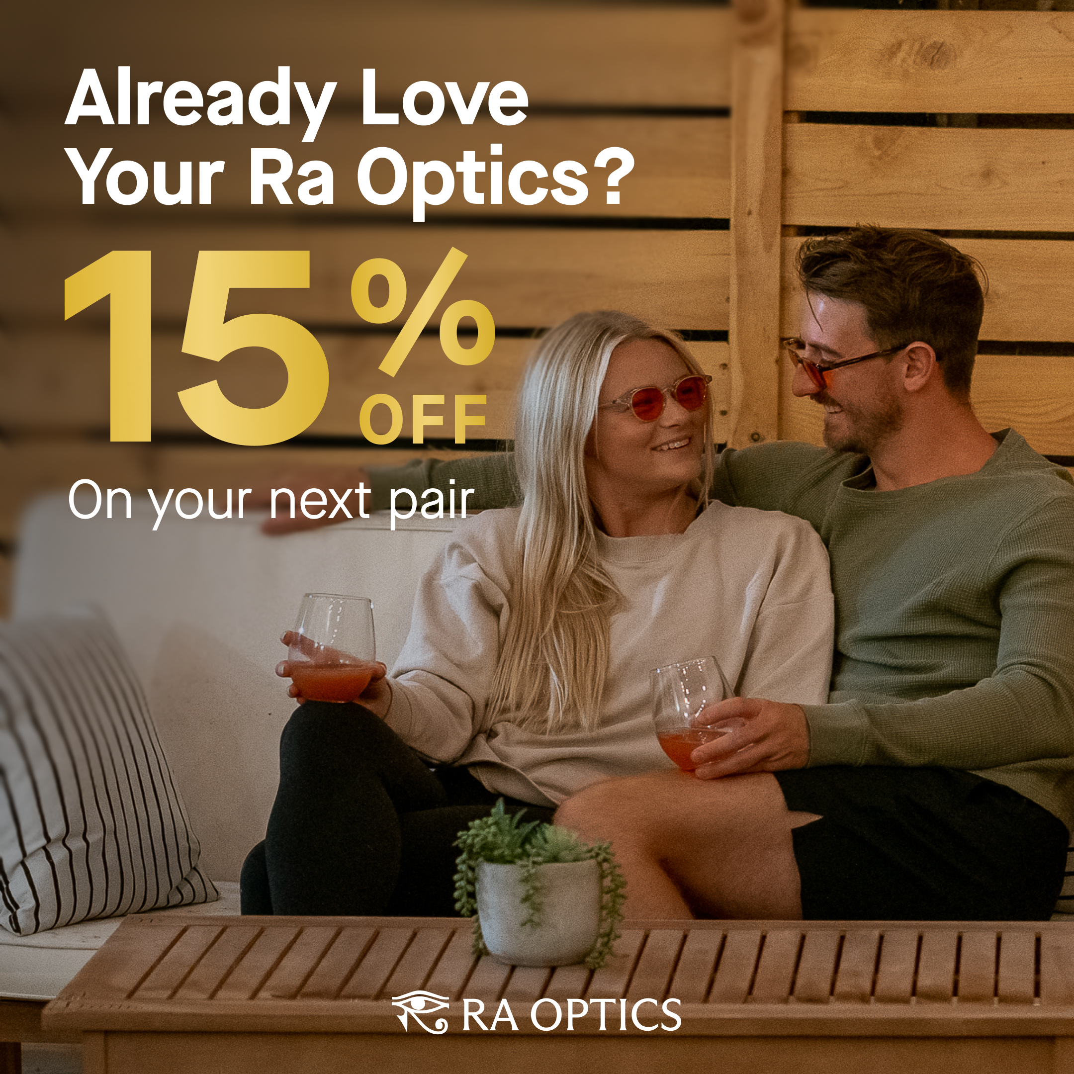 Ra Optics Facebook ad