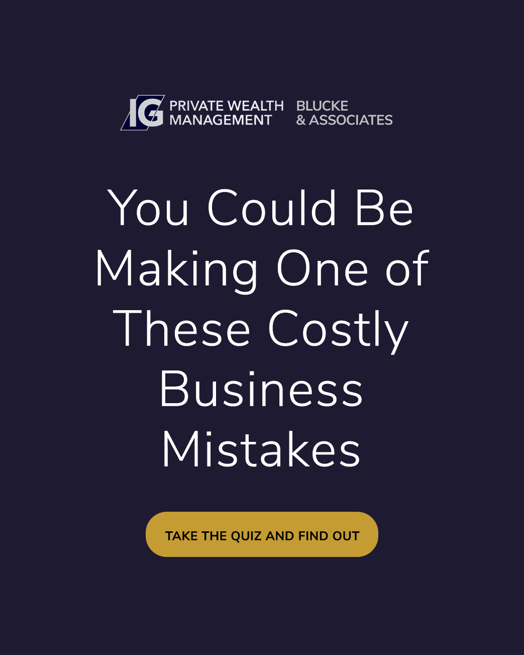 Jason Blucke CFP, CIM, BBA - IG Wealth Management Facebook ad from Feb 26, 2026
