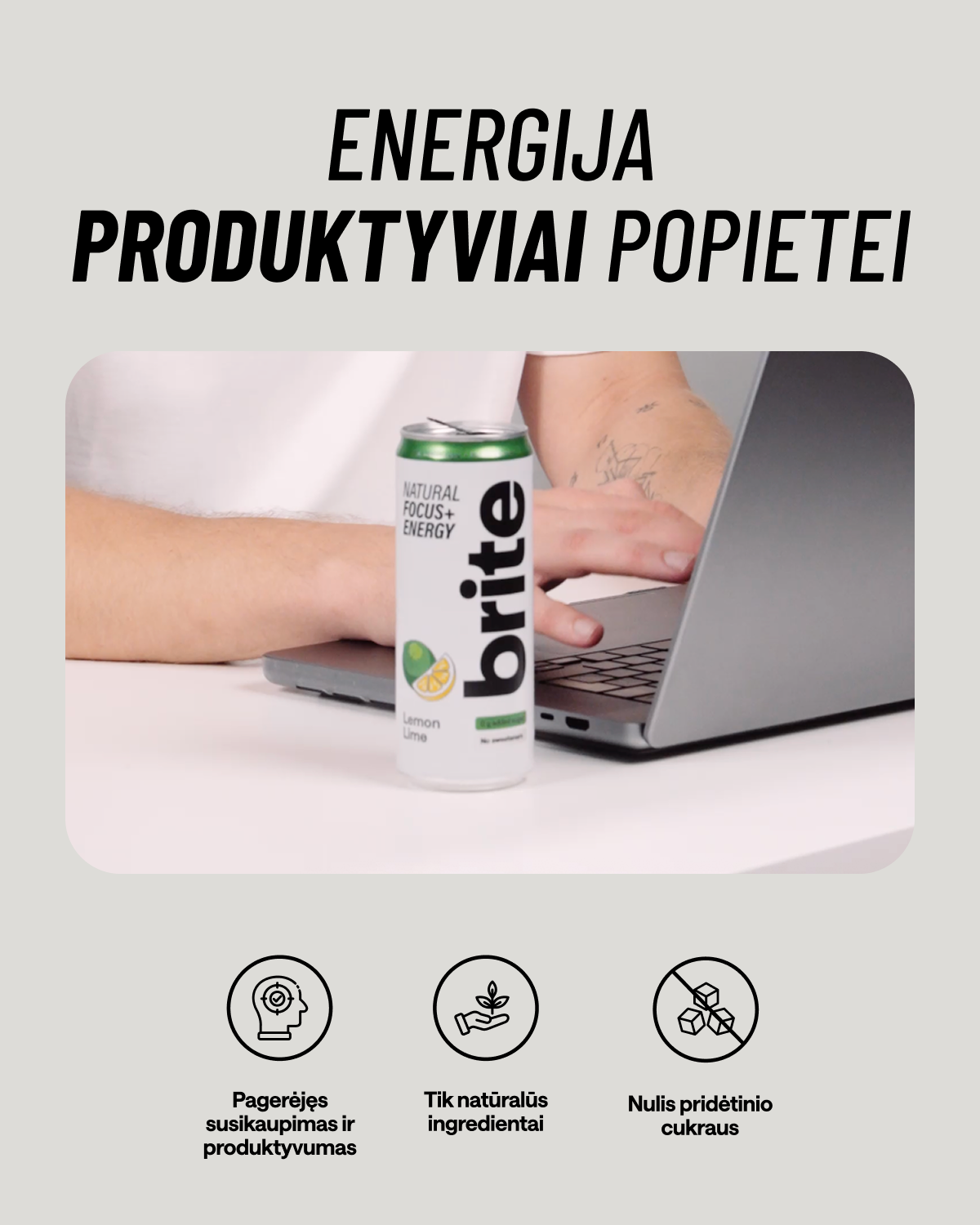 Brite Facebook ad