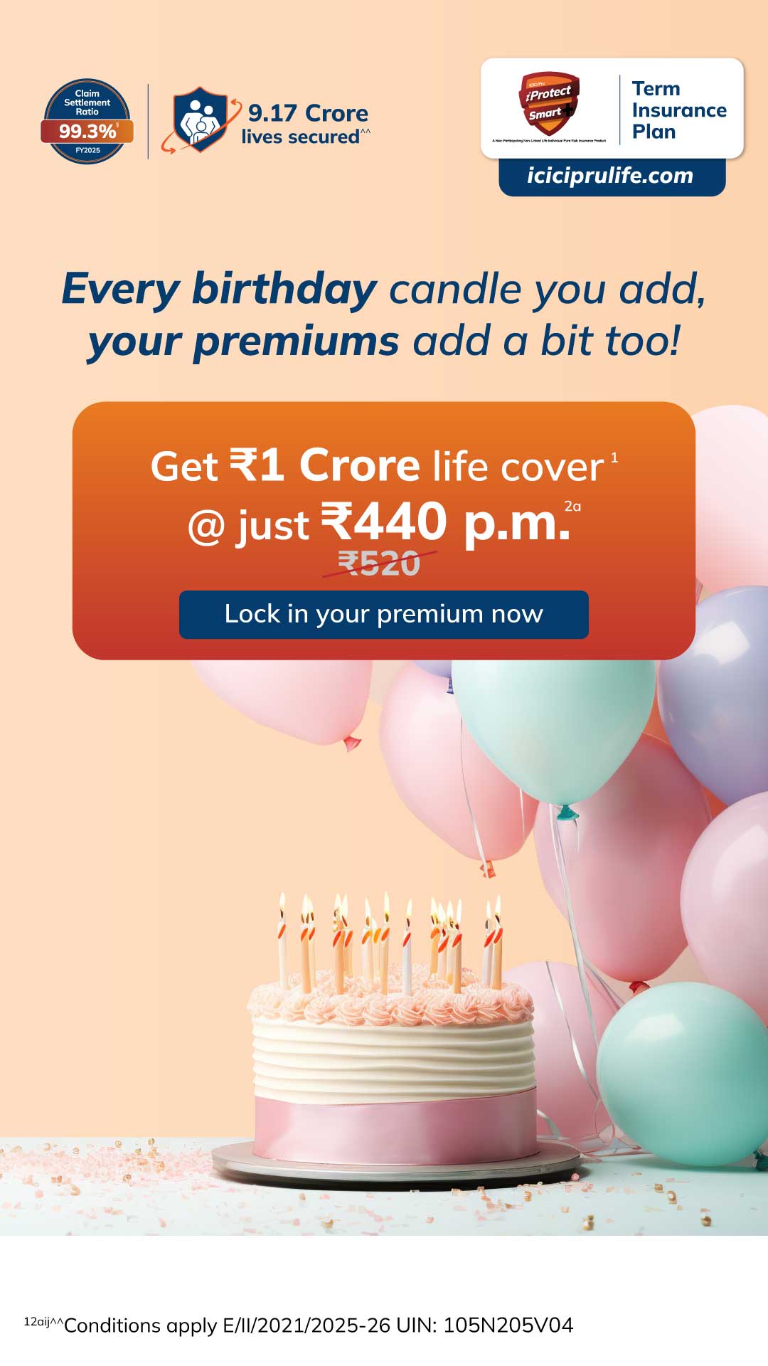 ICICI Prudential Life Insurance Facebook ad
