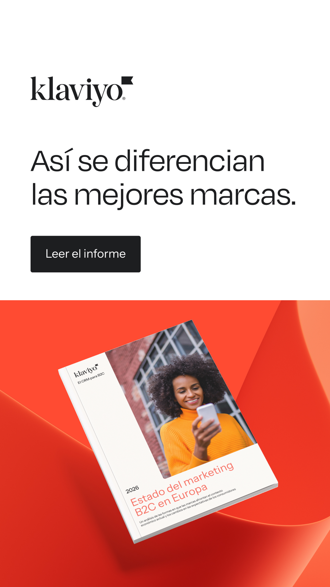 Klaviyo Facebook ad