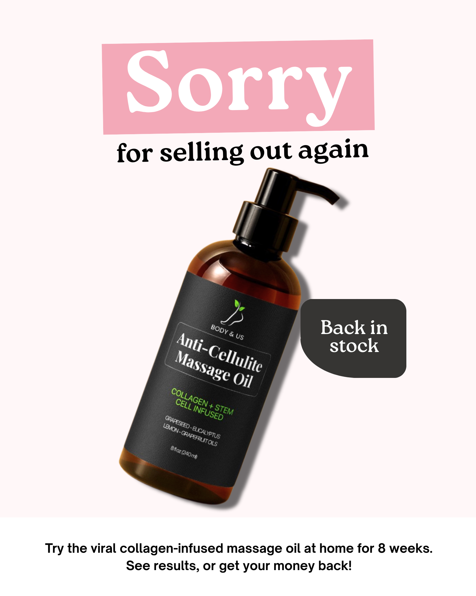Body & Us Facebook ad