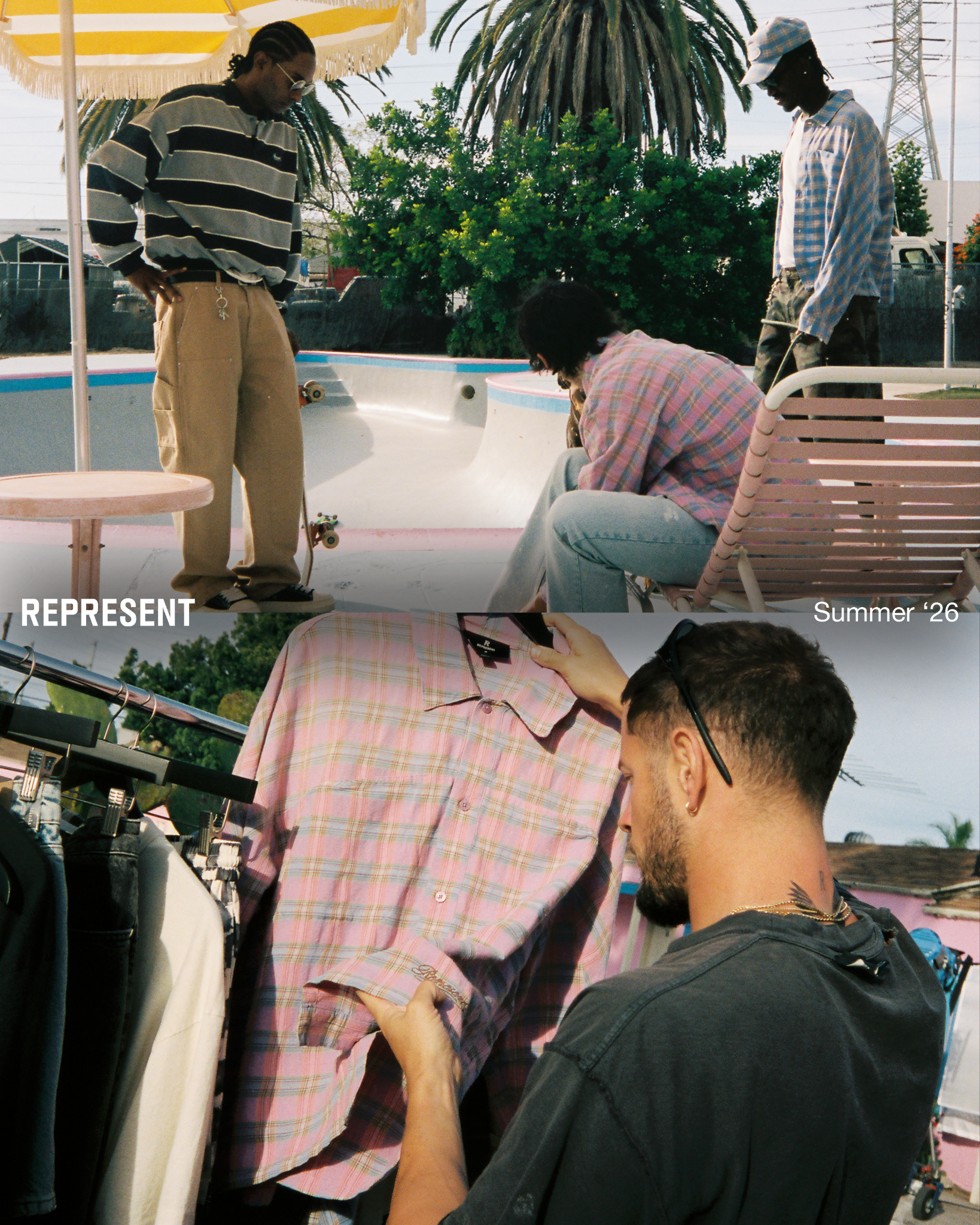 Represent Clo Facebook ad