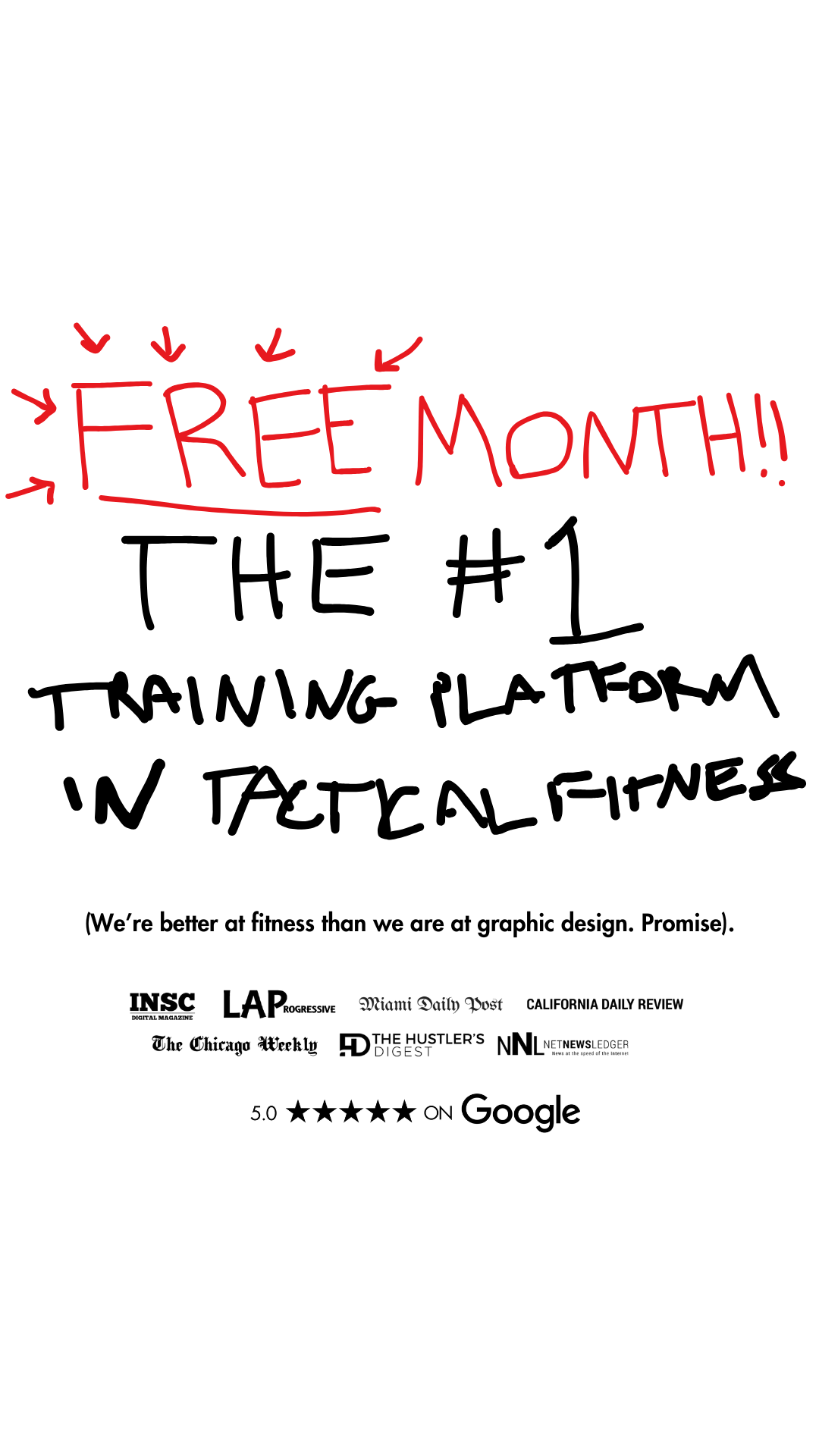 Combat Fitness Facebook ad