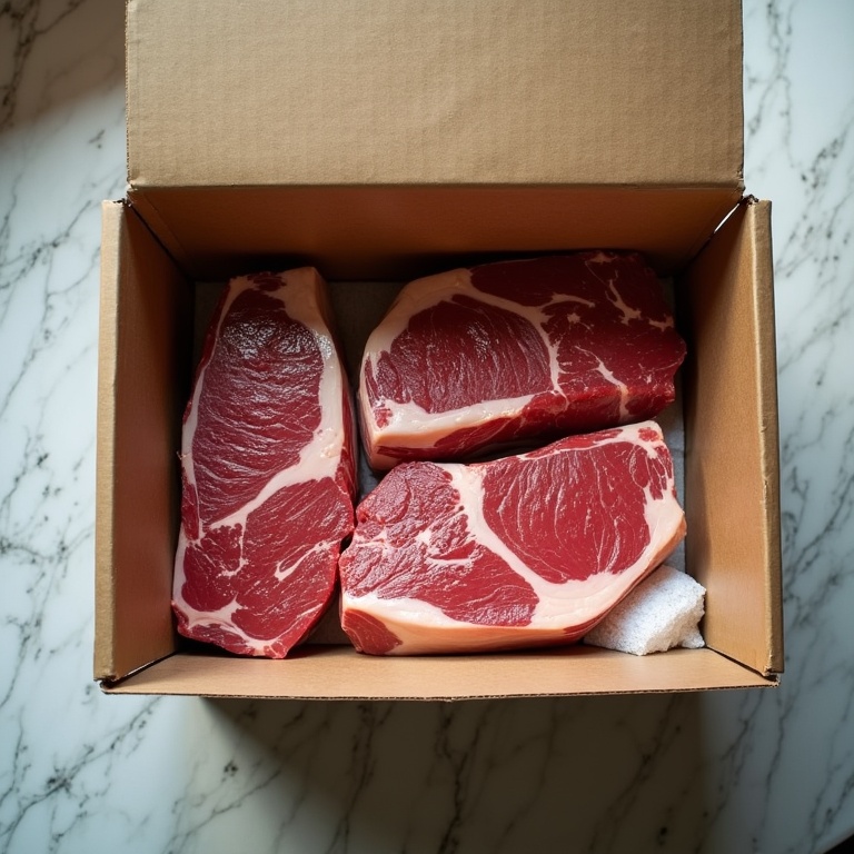 Selection Index Facebook ad: Grass Fed Meat Delivery Service Deals.