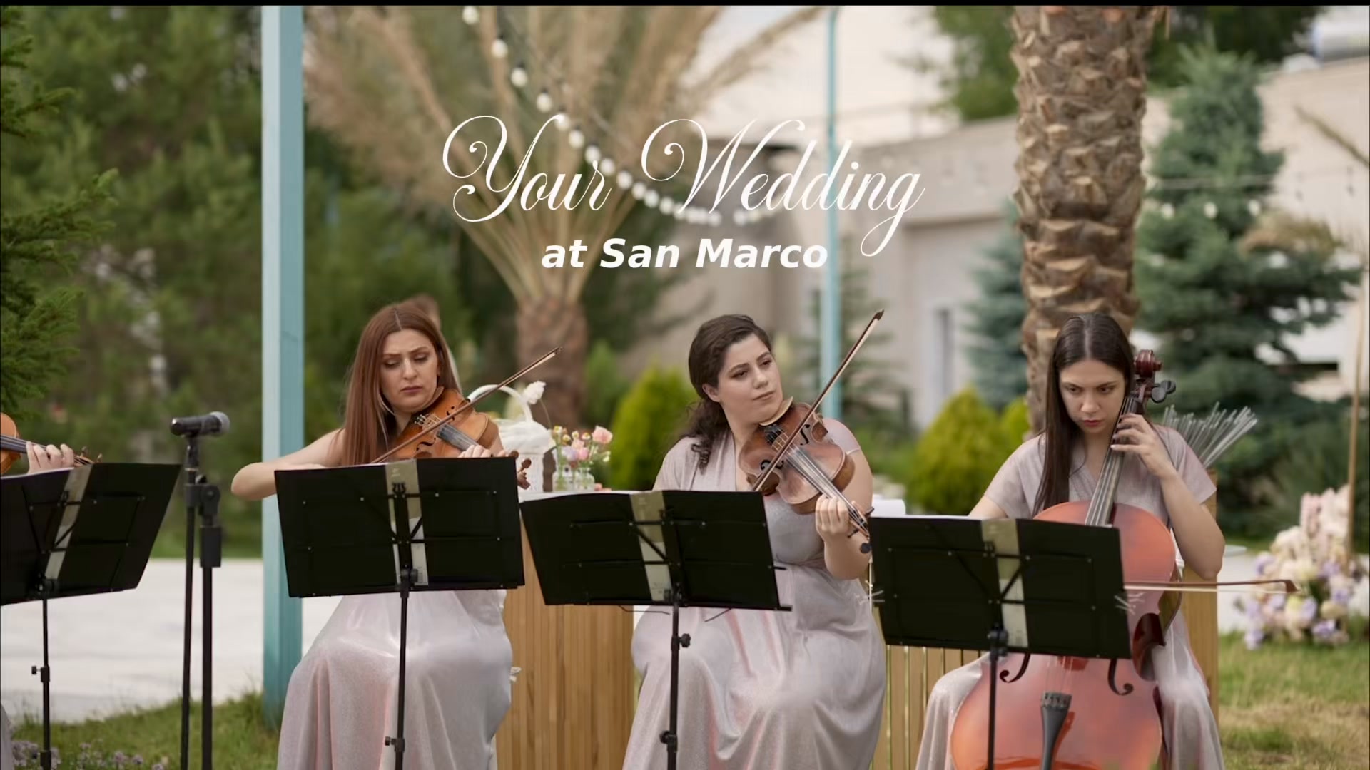 SAN MARCO POOL Facebook ad: Say Yes to a Poolside Wedding!