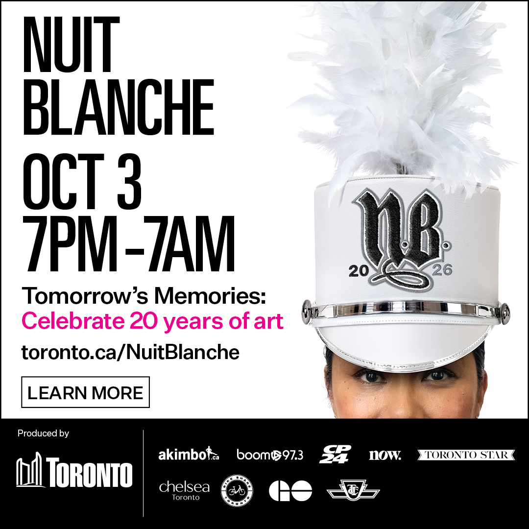 Nuit Blanche Toronto Facebook ad: Nuit Blanche, Toronto’s free all-night celebration of…