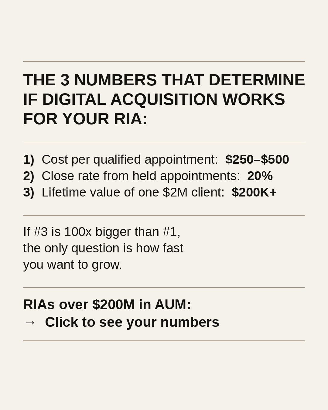 Catalyze Growth Partners Facebook ad