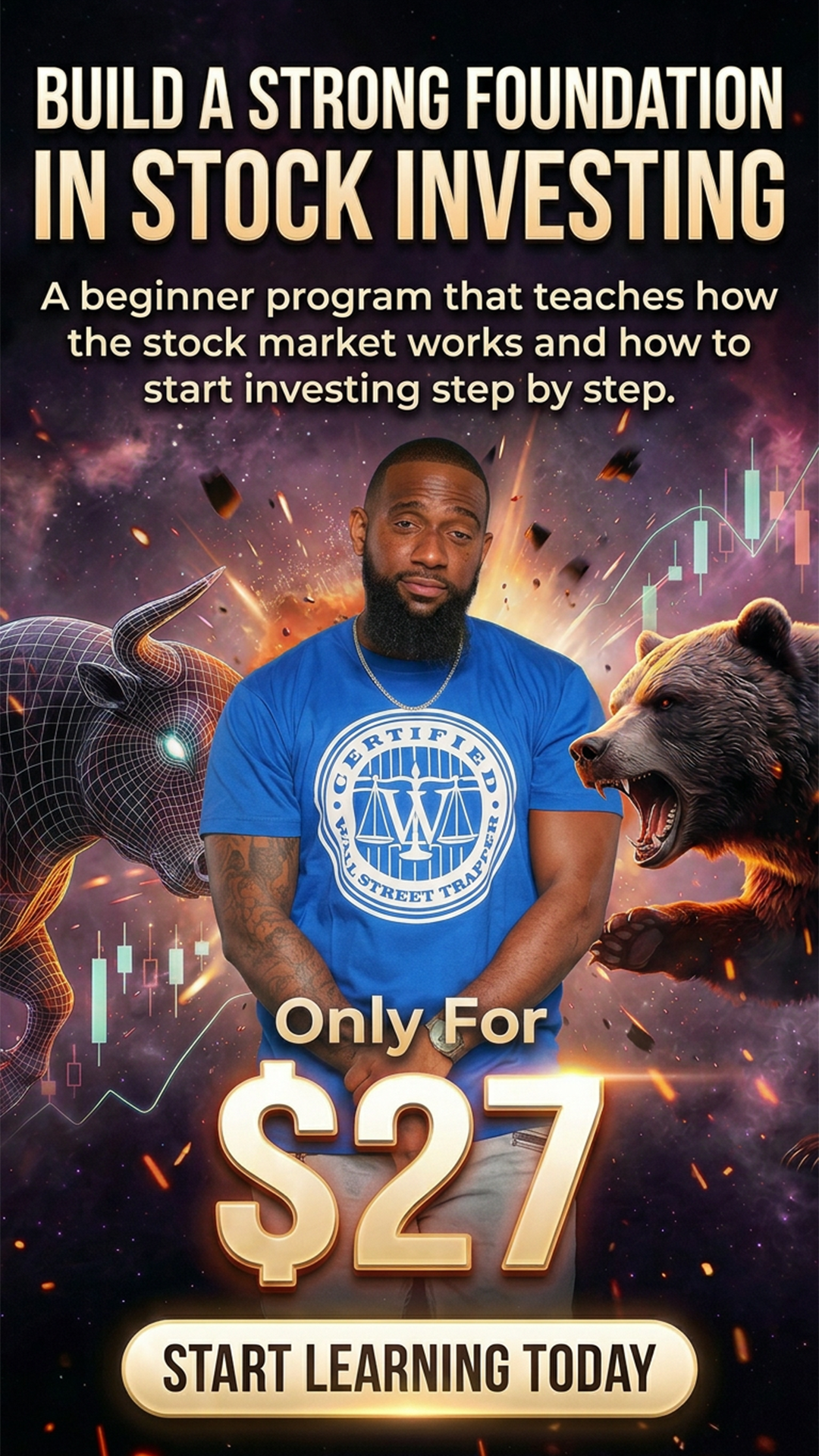 Wall Street Trapper Facebook ad