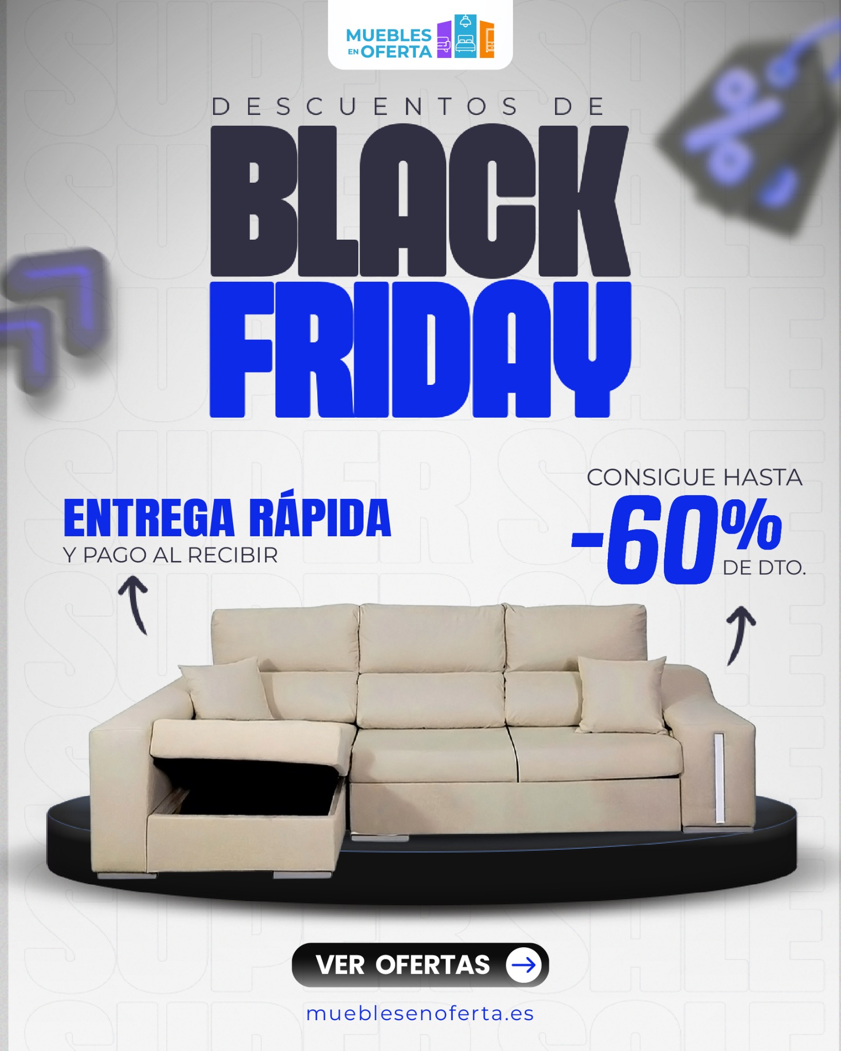 Muebles En Oferta Facebook ad