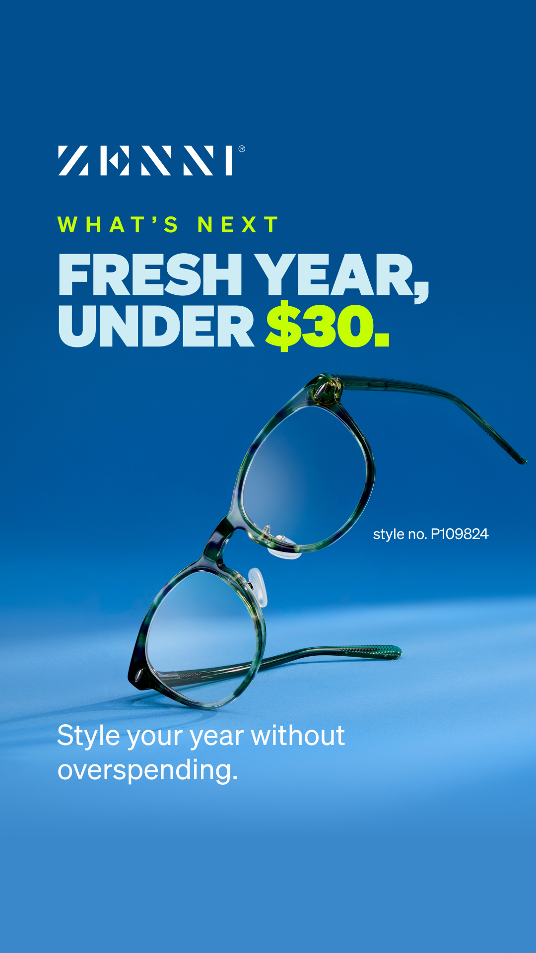 Zenni Optical Facebook ad