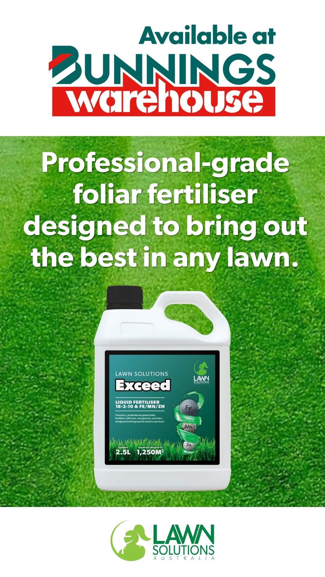 Lawn Solutions Australia Facebook ad